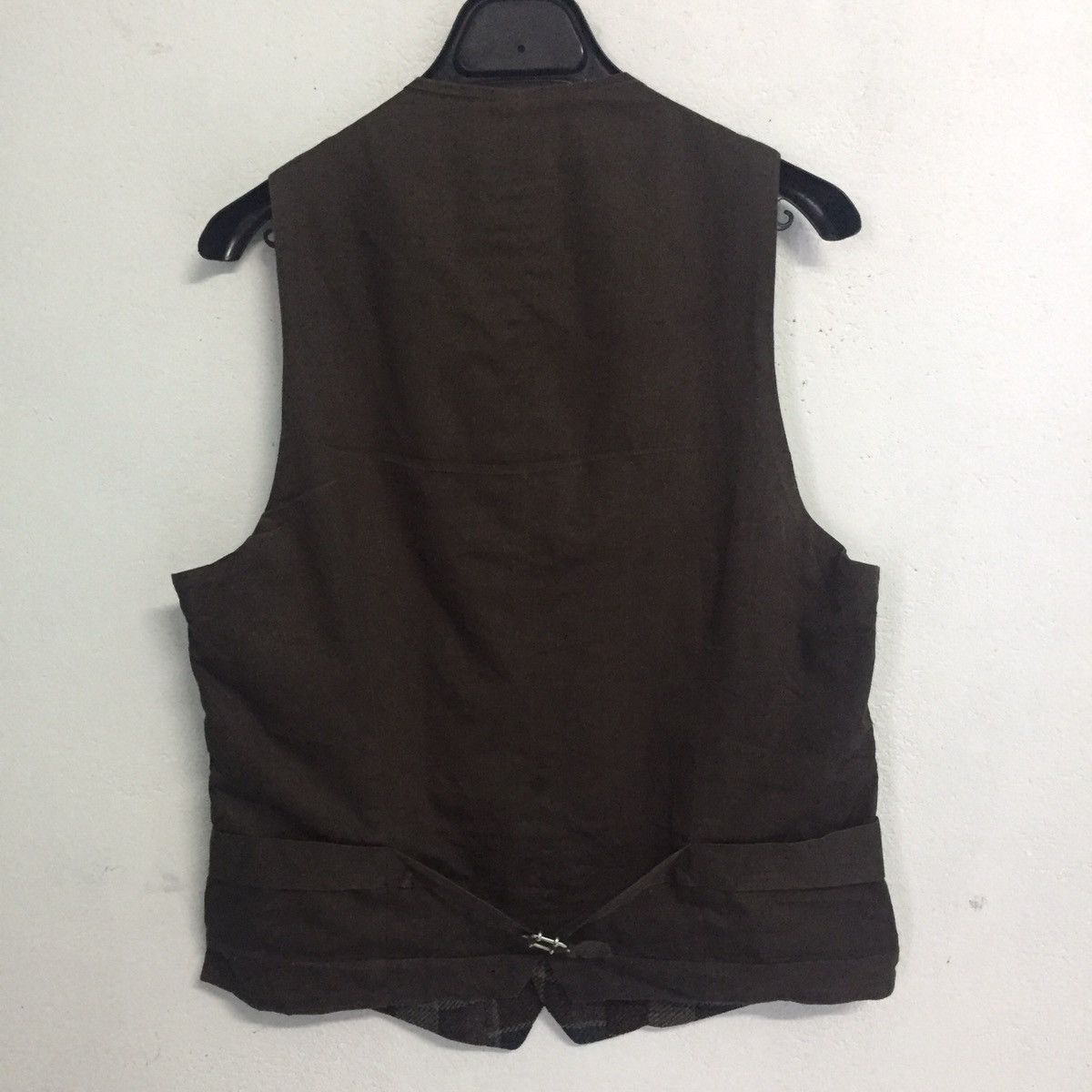 Lardini Lardini Nova Checkered Wool Vest MADE IN ITALY Size US S / EU 44-46 / 1 - 6 Thumbnail