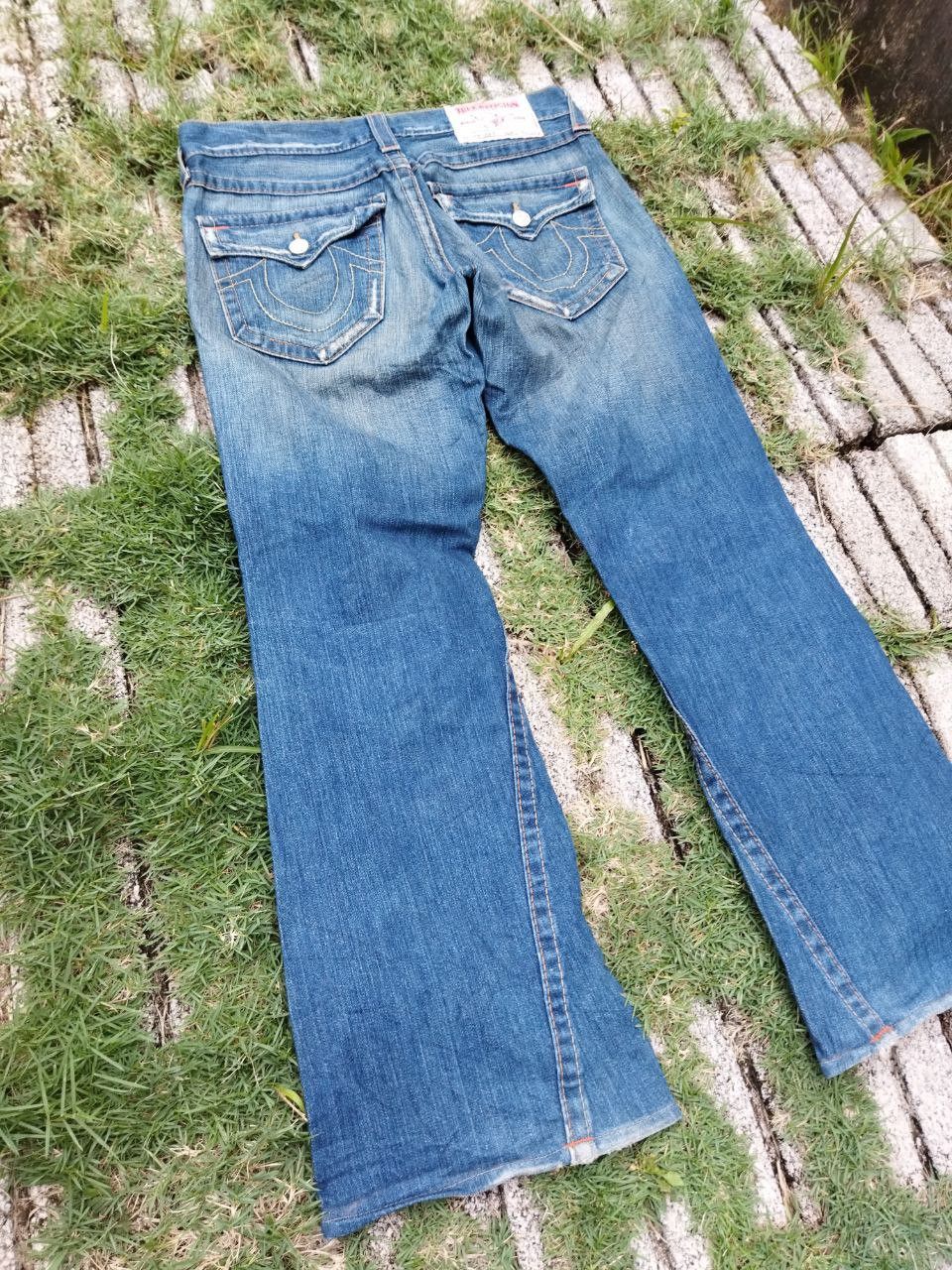 True Religion True Religion Joey Distressed Flare Jeans - Size 31 Size US 31 - 2 Thumbnail