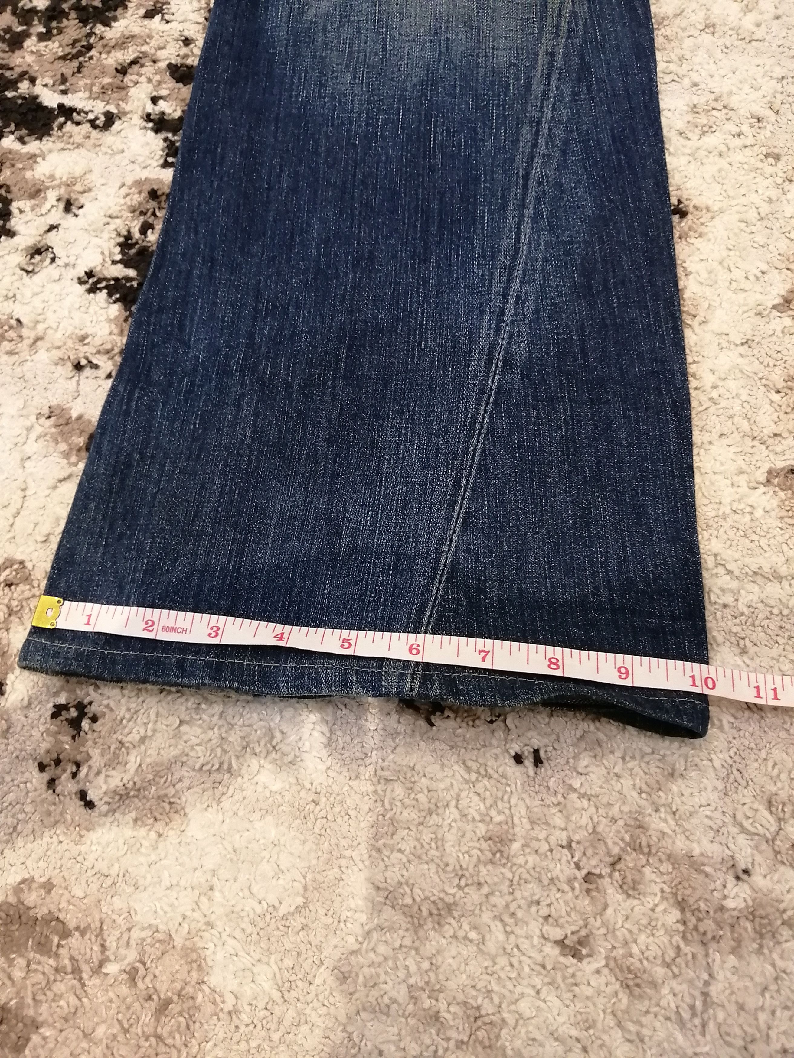 True Religion True Religion Joey Distressed Flare Jeans - Size 31 Size US 31 - 18 Thumbnail