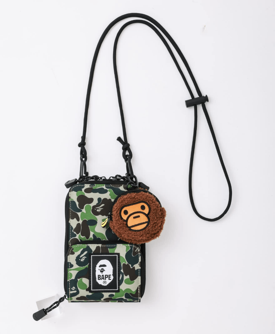 Bape BAPE Shoulder Bag Sling Cross Body Baby Milo Plush Fur Pouch Size ONE SIZE - 3 Thumbnail