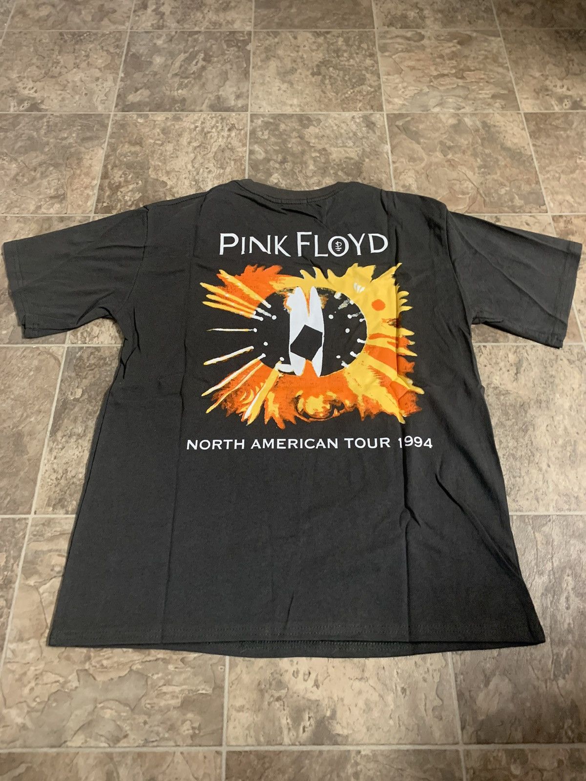 Band Tees Deadstock Pink Floyd North American Tour Tee Grailed