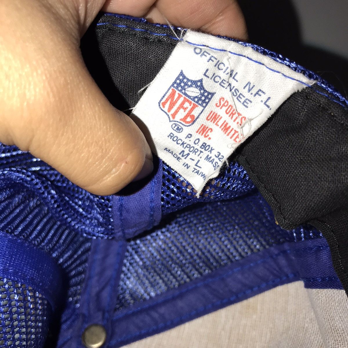 Vintage Los Angeles Rams 80s Trucker Size ONE SIZE - 5 Thumbnail