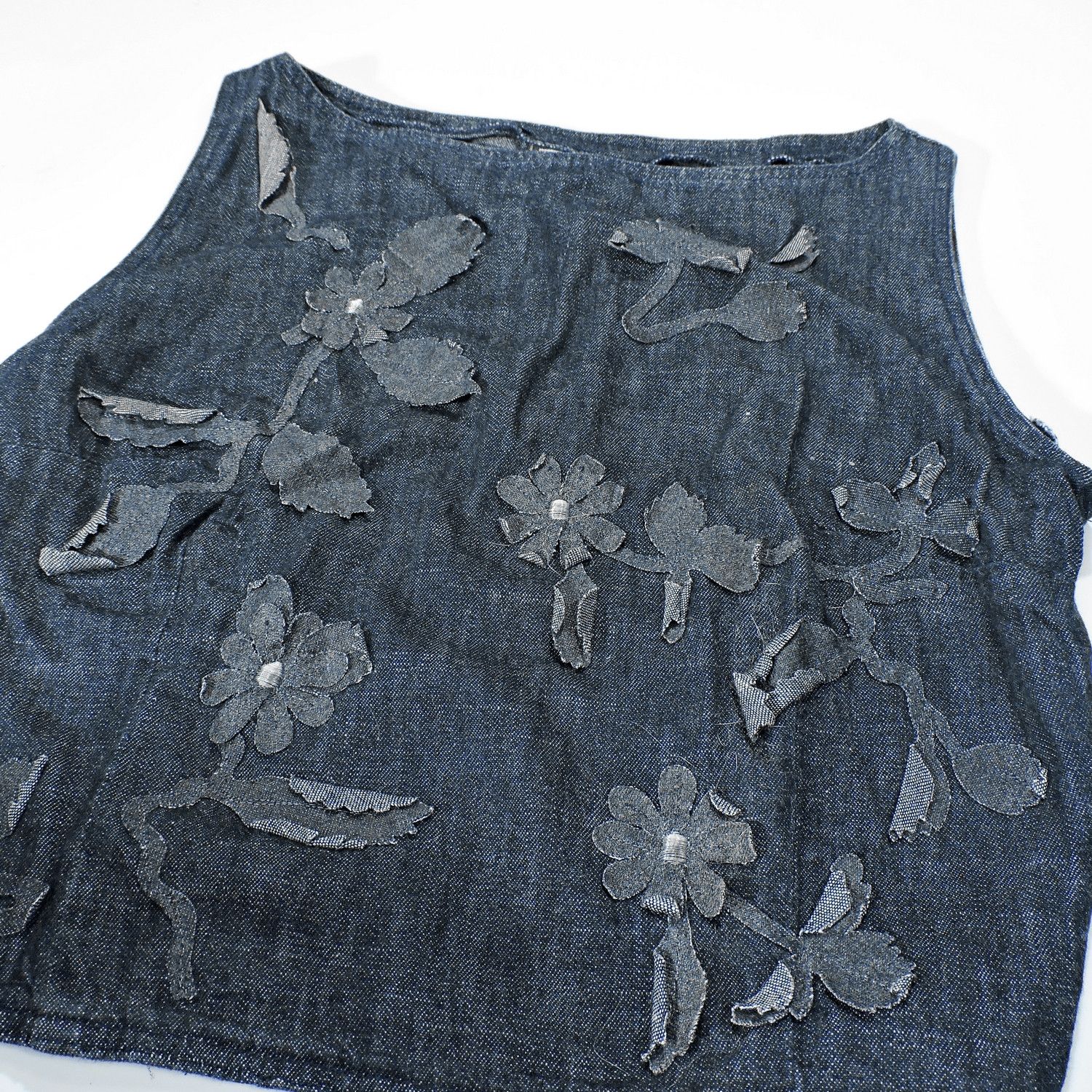 Fendi FENDI FLOWER PATCH DENIM VEST Size S / US 4 / IT 40 - 7 Thumbnail