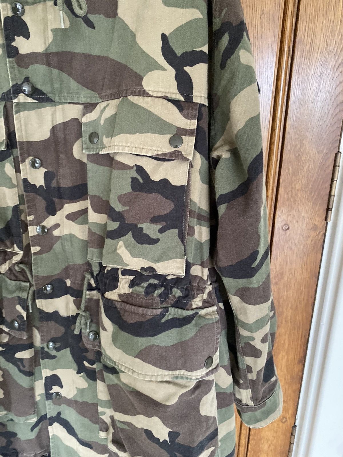 Saint Laurent Paris SS16 Saint Laurent ‘surf sound’ rocket camo parka coat Hedi Size US S / EU 44-46 / 1 - 14 Thumbnail
