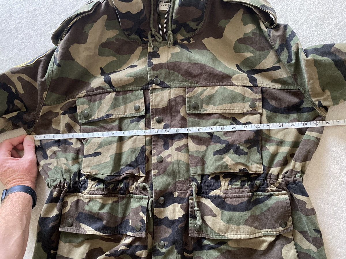 Saint Laurent Paris SS16 Saint Laurent ‘surf sound’ rocket camo parka coat Hedi Size US S / EU 44-46 / 1 - 5 Thumbnail