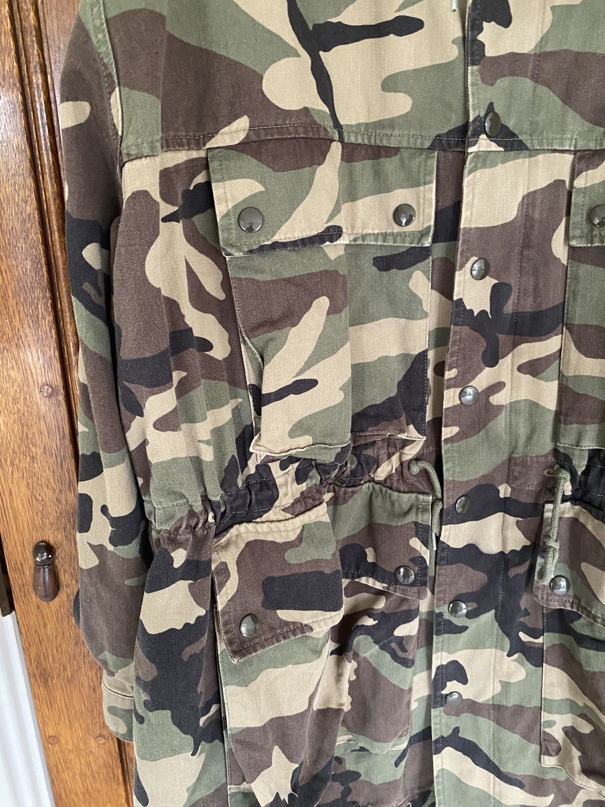 Saint Laurent Paris SS16 Saint Laurent ‘surf sound’ rocket camo parka coat Hedi Size US S / EU 44-46 / 1 - 13 Thumbnail