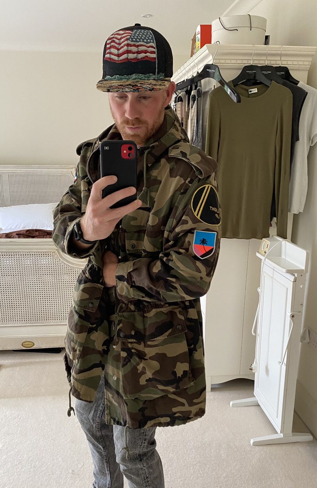 Saint Laurent Paris SS16 Saint Laurent ‘surf sound’ rocket camo parka coat Hedi Size US S / EU 44-46 / 1 - 10 Thumbnail
