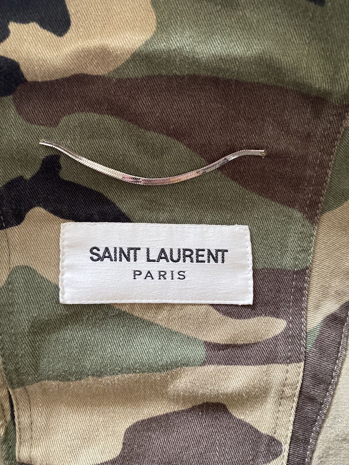 Saint Laurent Paris SS16 Saint Laurent ‘surf sound’ rocket camo parka coat Hedi Size US S / EU 44-46 / 1 - 6 Thumbnail