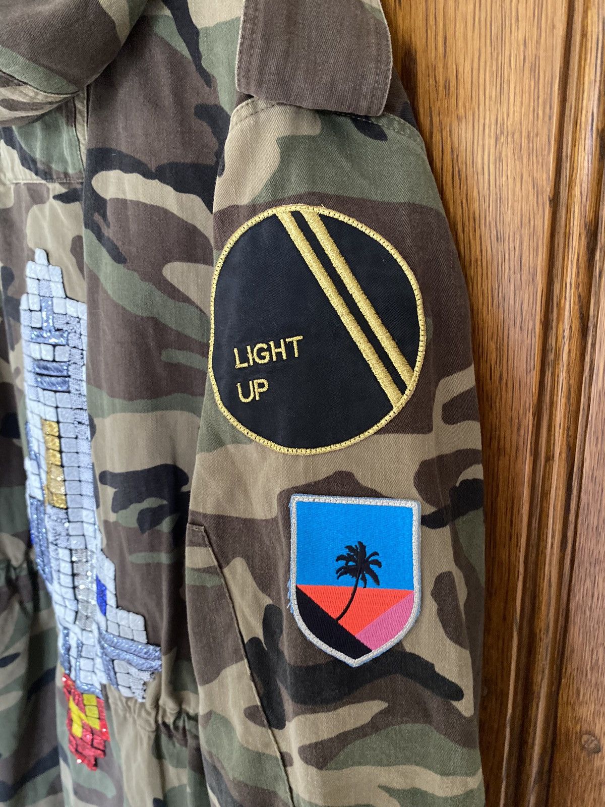 Saint Laurent Paris SS16 Saint Laurent ‘surf sound’ rocket camo parka coat Hedi Size US S / EU 44-46 / 1 - 21 Thumbnail