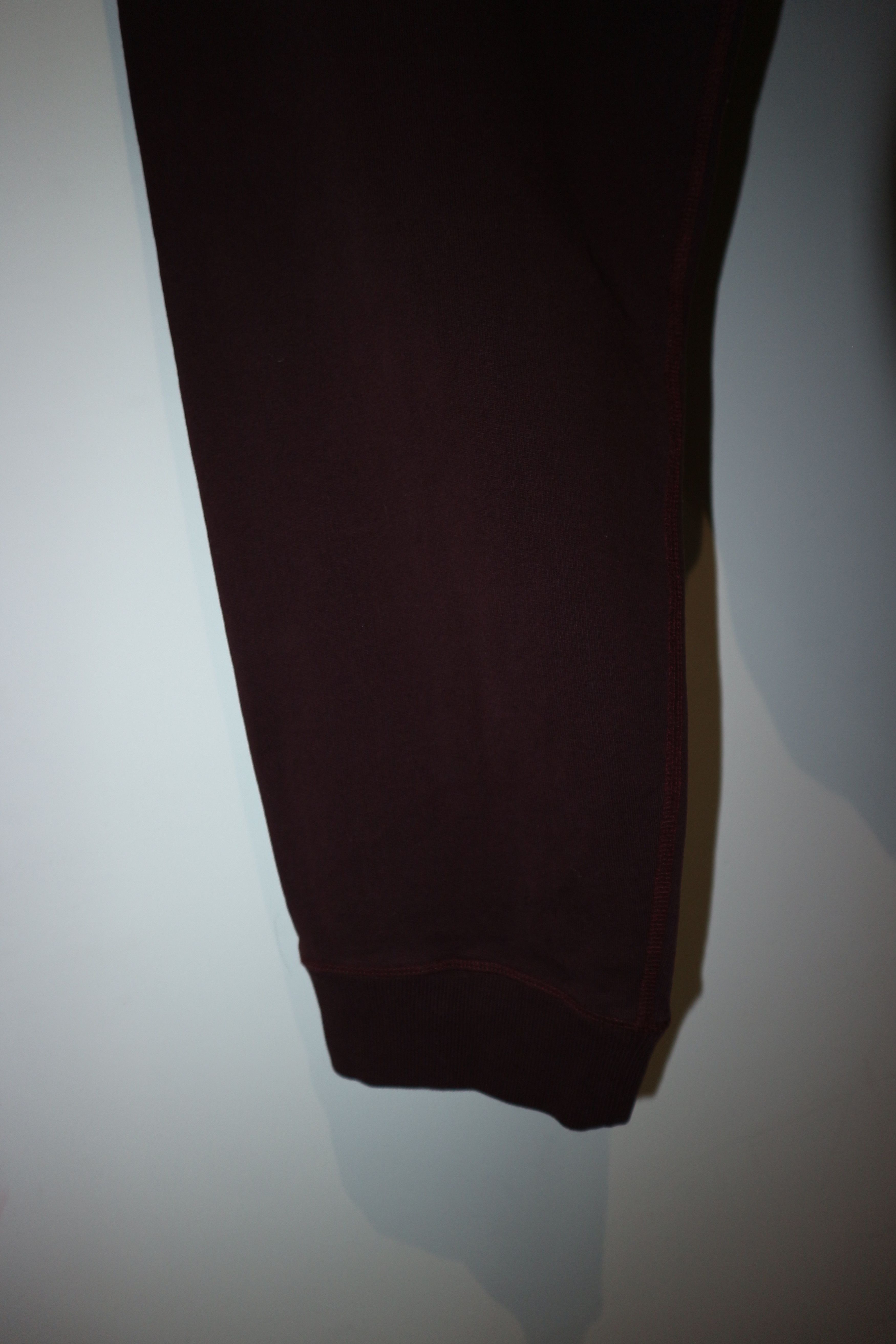 Helmut Lang burgundy logo patch sweatpants Size US 36 / EU 52 - 5 Thumbnail