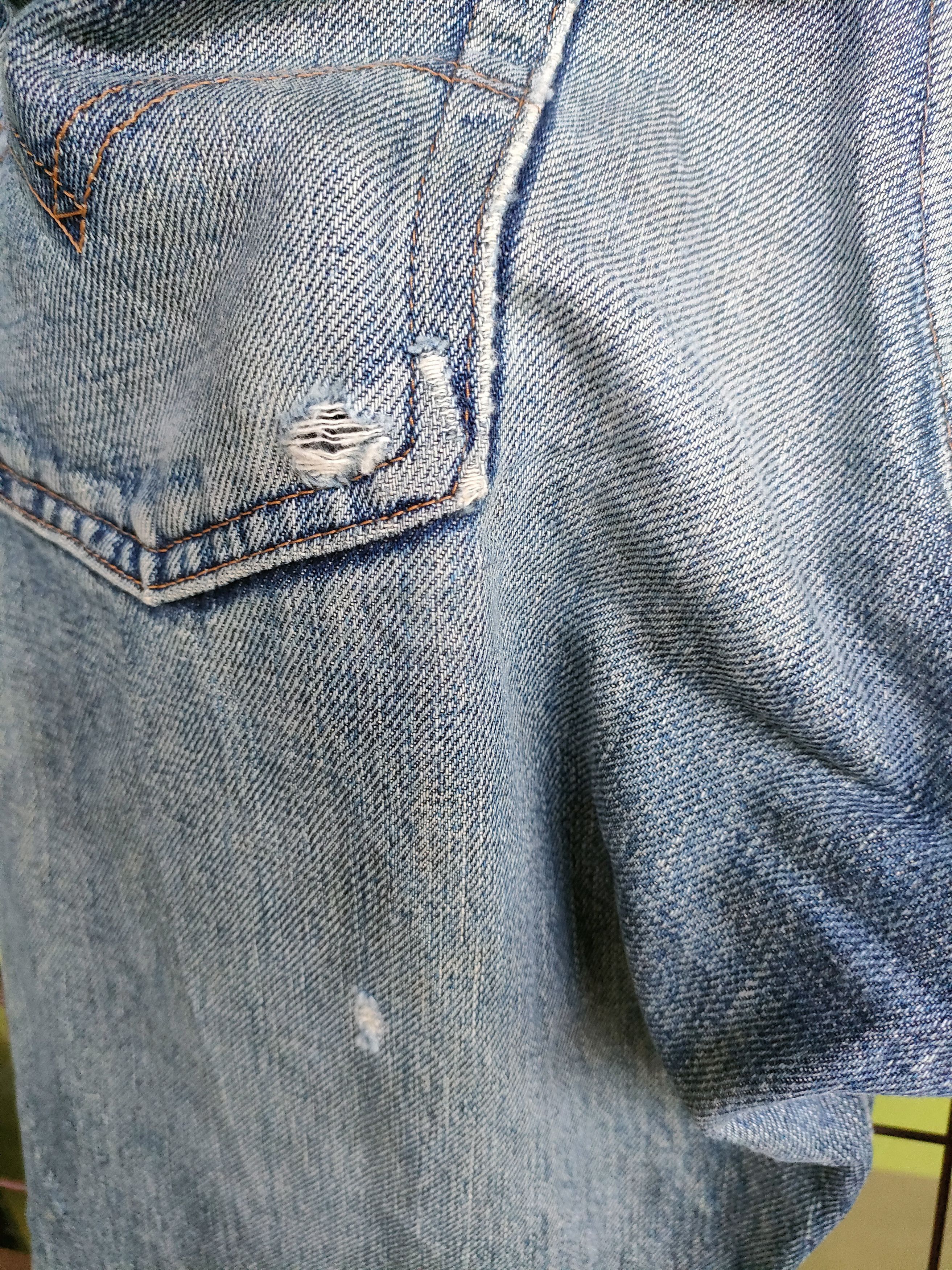 Levi's × Levi's Vintage Clothing Levi's 502 Japanese Distressed Selvedge Denim Size US 31 - 6 Thumbnail