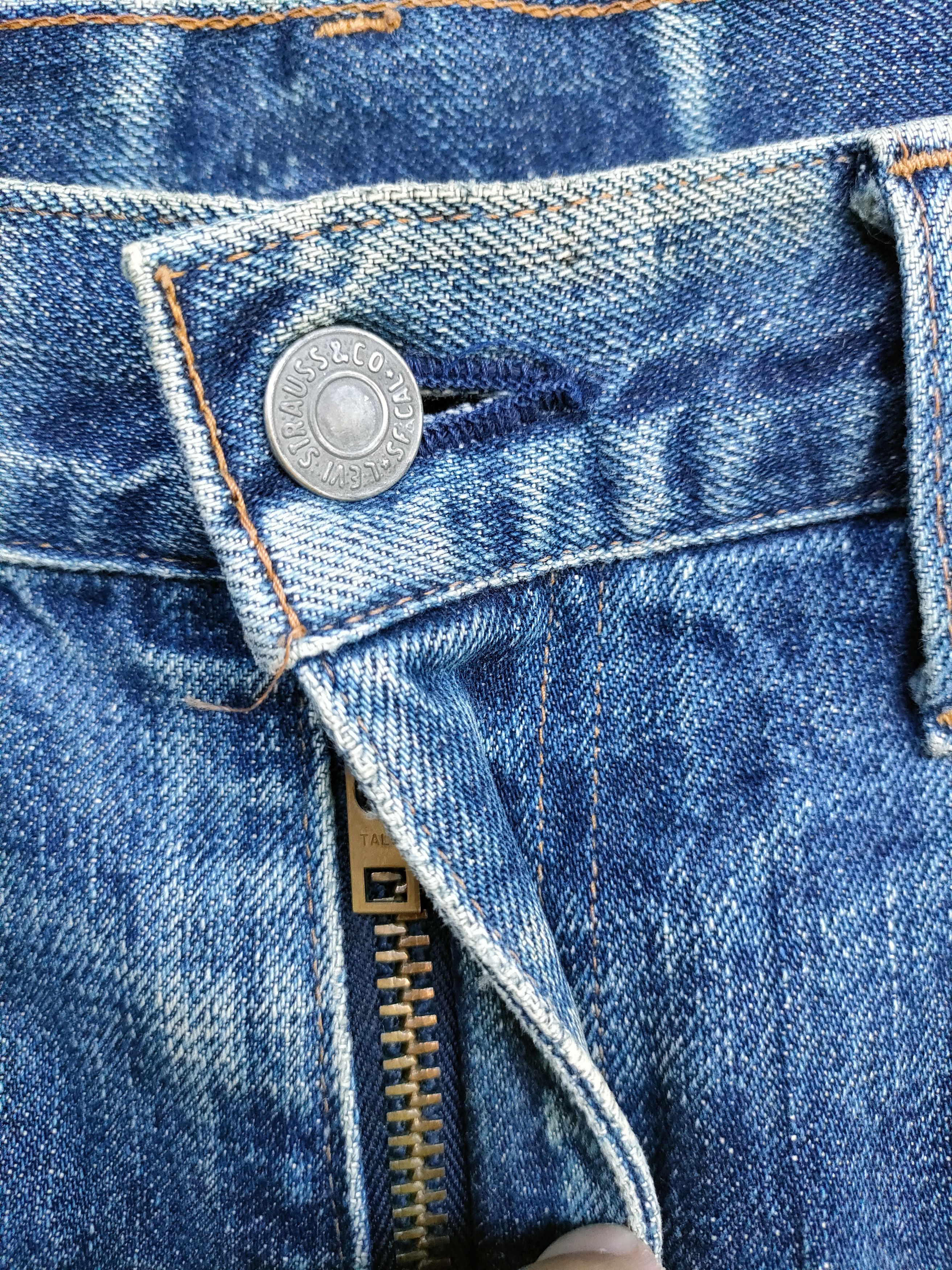 Levi's × Levi's Vintage Clothing Levi's 502 Japanese Distressed Selvedge Denim Size US 31 - 10 Thumbnail