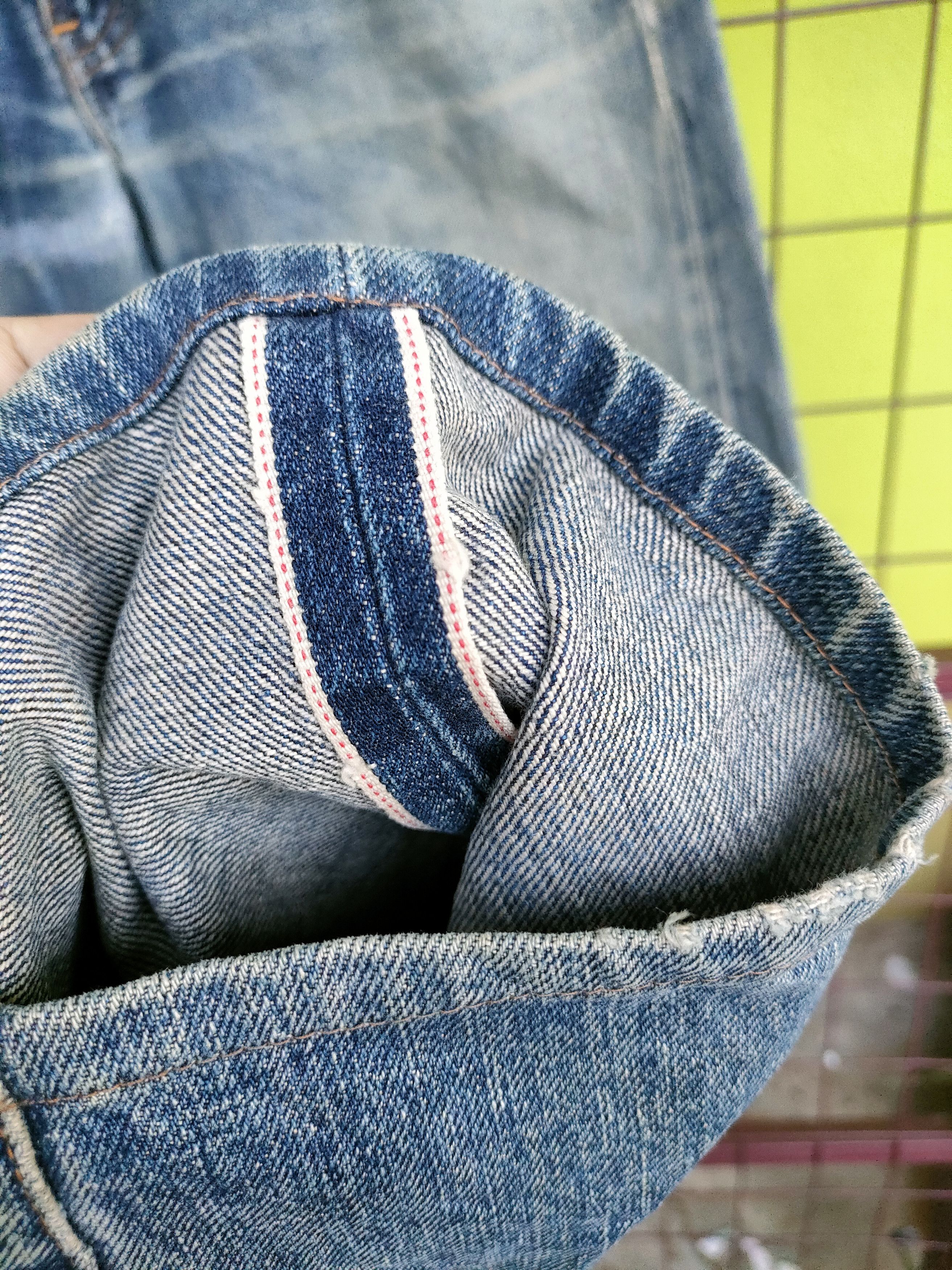 Levi's × Levi's Vintage Clothing Levi's 502 Japanese Distressed Selvedge Denim Size US 31 - 8 Thumbnail