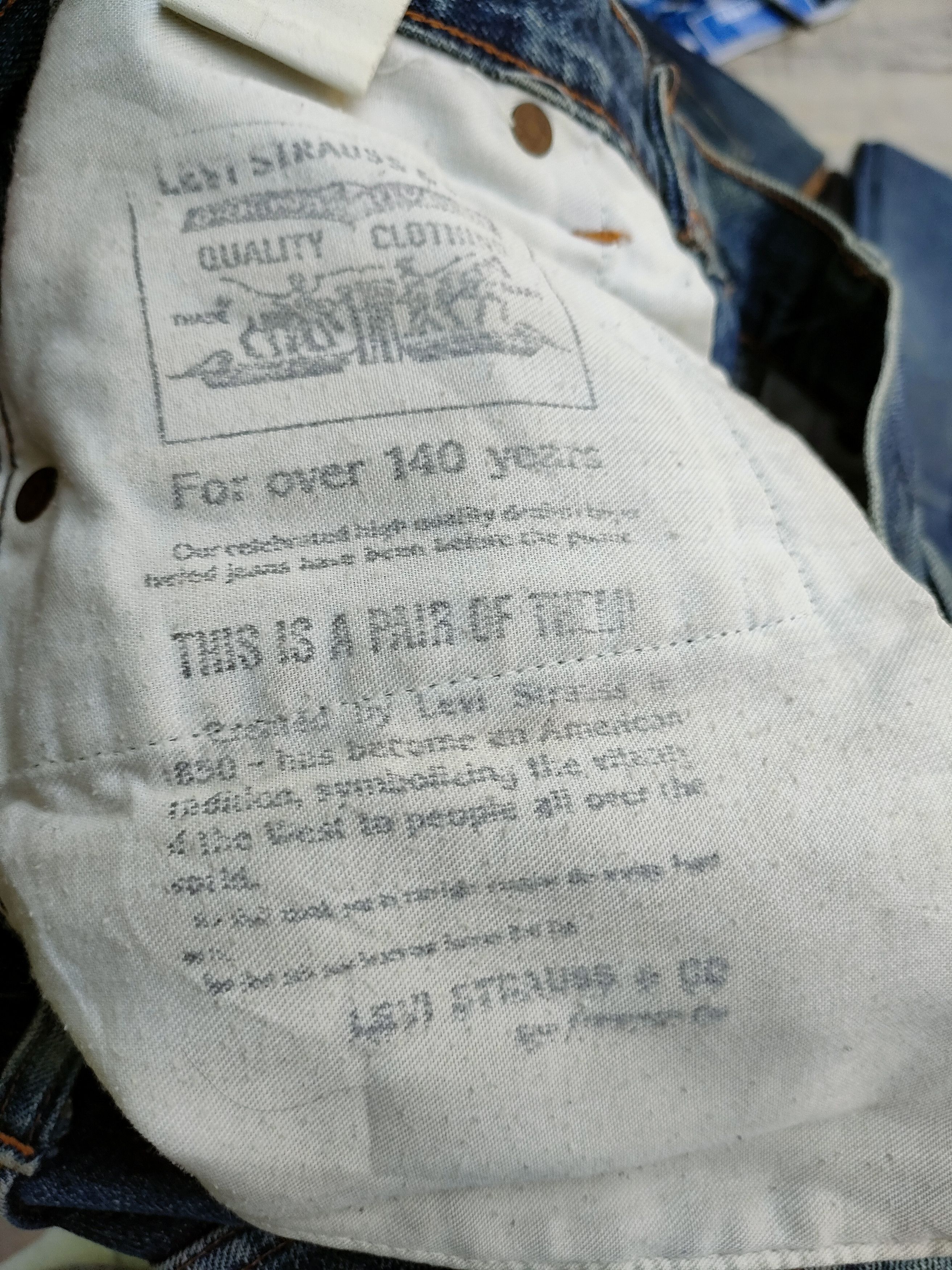 Levi's × Levi's Vintage Clothing Levi's 502 Japanese Distressed Selvedge Denim Size US 31 - 4 Thumbnail
