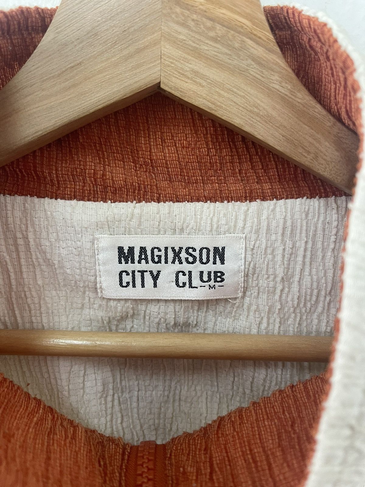 Japanese Brand × Vintage Vintage Magixson City Club Spell Out Zipper Jacket Size US M / EU 48-50 / 2 - 9 Thumbnail