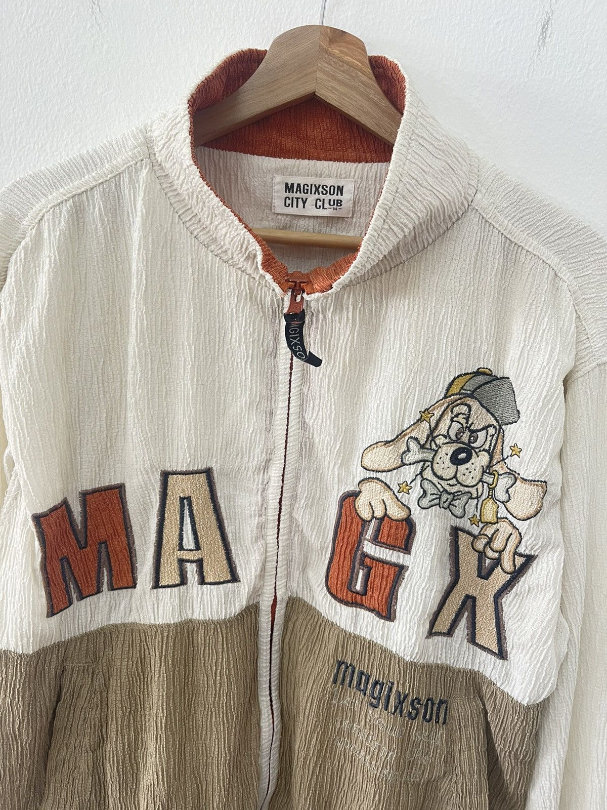 Japanese Brand × Vintage Vintage Magixson City Club Spell Out Zipper Jacket Size US M / EU 48-50 / 2 - 2 Thumbnail