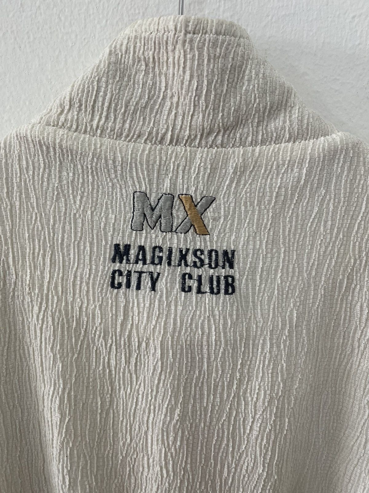 Japanese Brand × Vintage Vintage Magixson City Club Spell Out Zipper Jacket Size US M / EU 48-50 / 2 - 8 Thumbnail