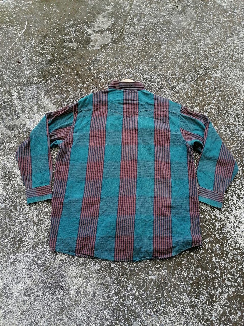 Flannel × Wrangler Wrangler Flannel Longsleeve Buttons Size US XXL / EU 58 / 5 - 4 Thumbnail