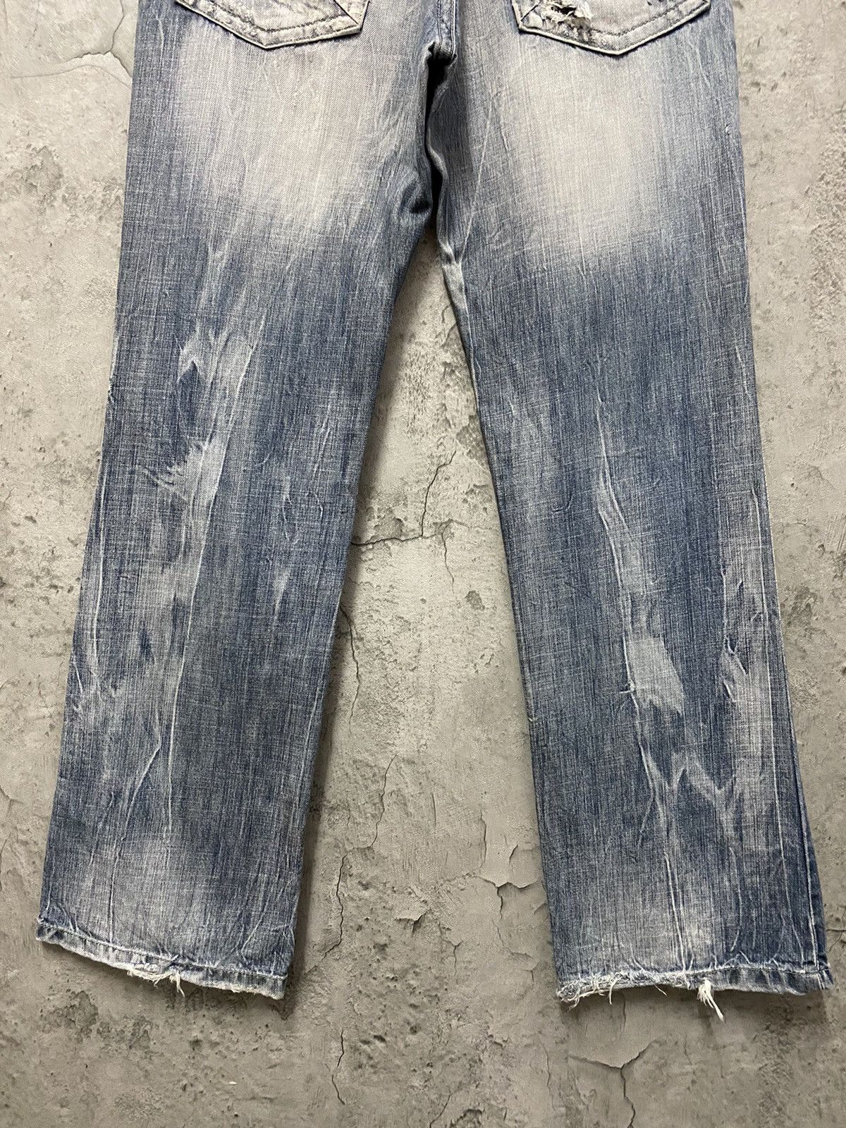 Japanese Brand × Vintage Vintage Koi Jeans Japan Distressed Flared Denim Pants Size US 30 / EU 46 - 11 Thumbnail