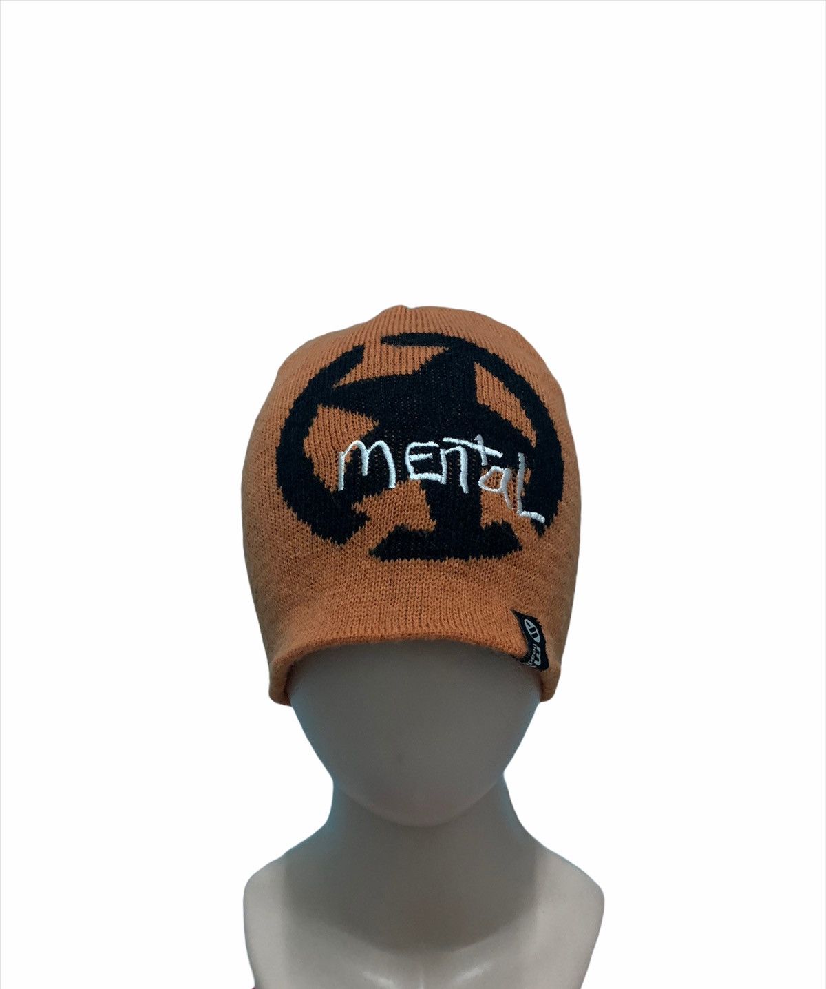 Japanese Brand 🍊Mental Headgear Ski Beanie Nice Design Size ONE SIZE - 1 Thumbnail