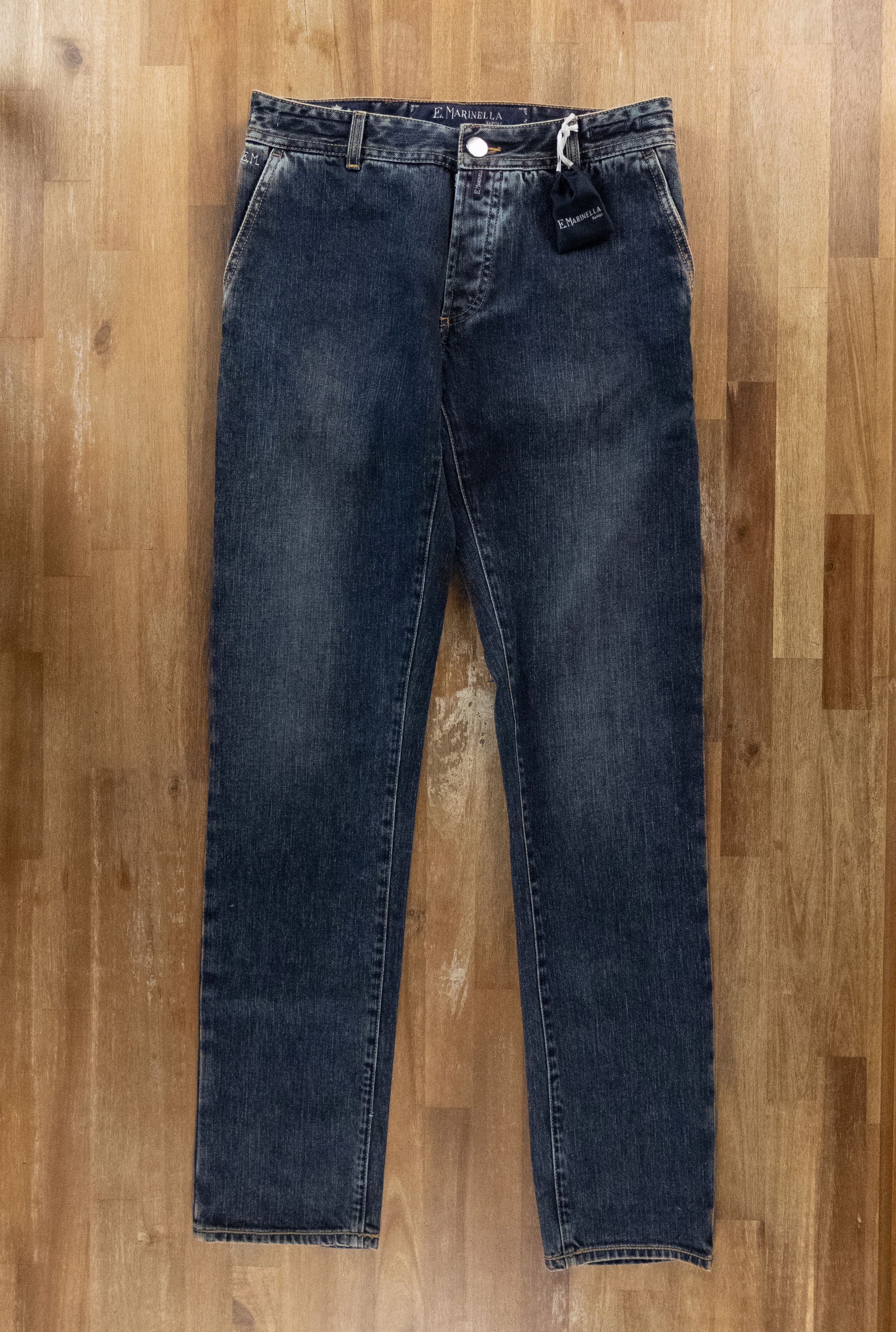 E. MARINELLA Napoli blue slim fit jeans 31 authentic q