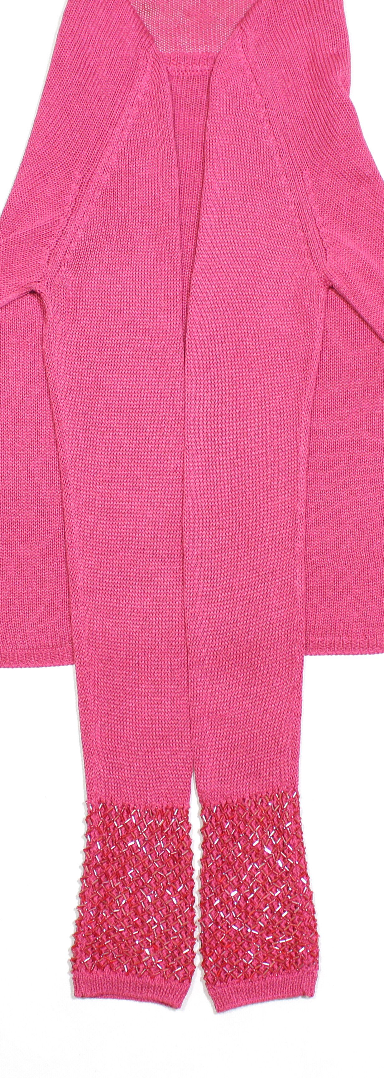 Jil Sander Raf Simons Era Silk Beads Knit Vintage Size XS / US 0-2 / IT 36-38 - 6 Thumbnail