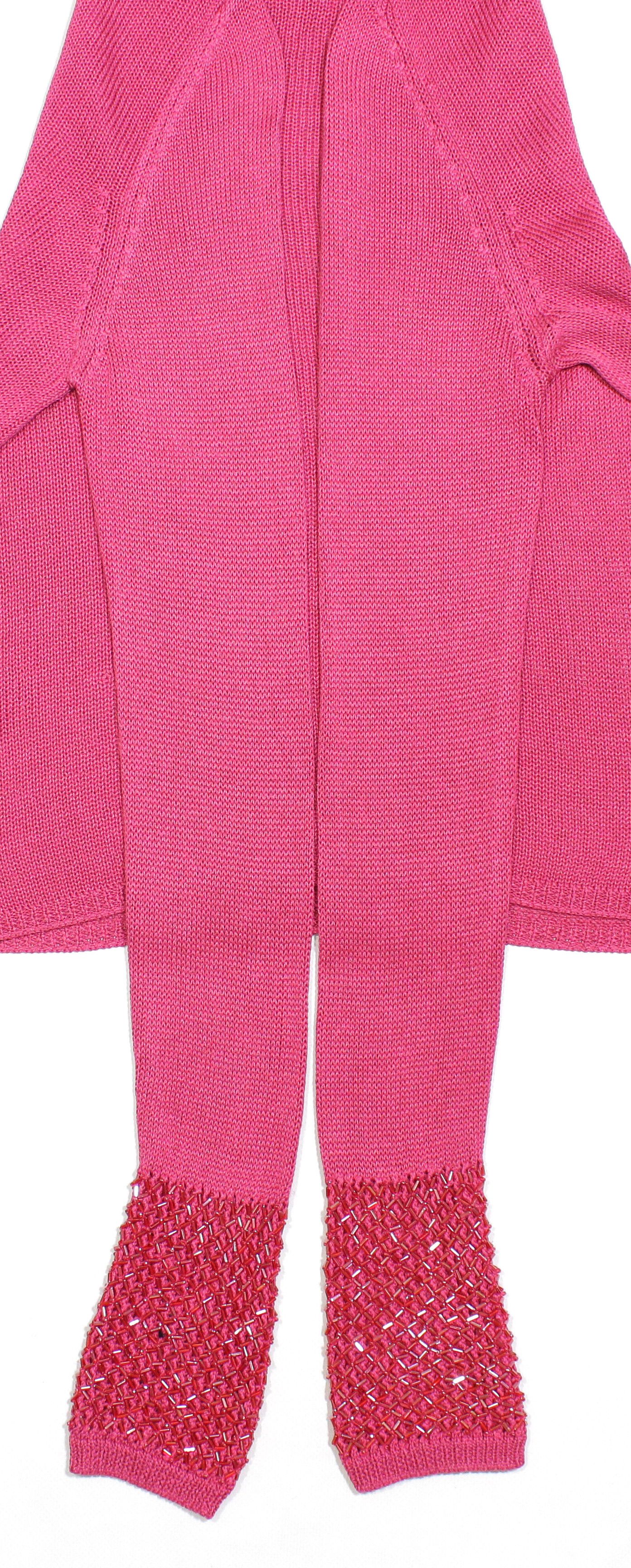Jil Sander Raf Simons Era Silk Beads Knit Vintage Size XS / US 0-2 / IT 36-38 - 7 Thumbnail