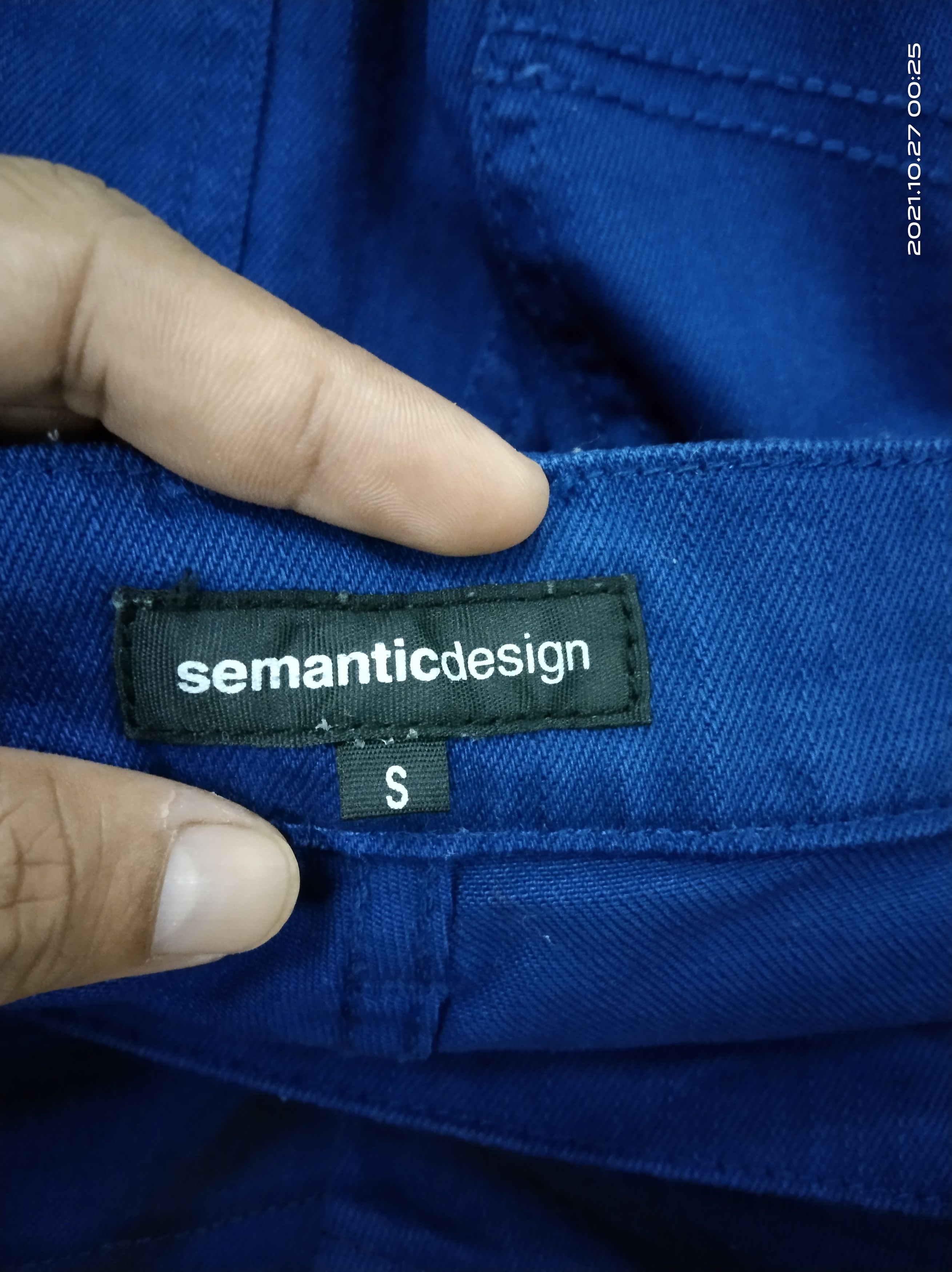 semanticdesign SUPER SICK SEMANTIC DESIGN CURVE DENIM PANTS Size US 29 - 8 Thumbnail