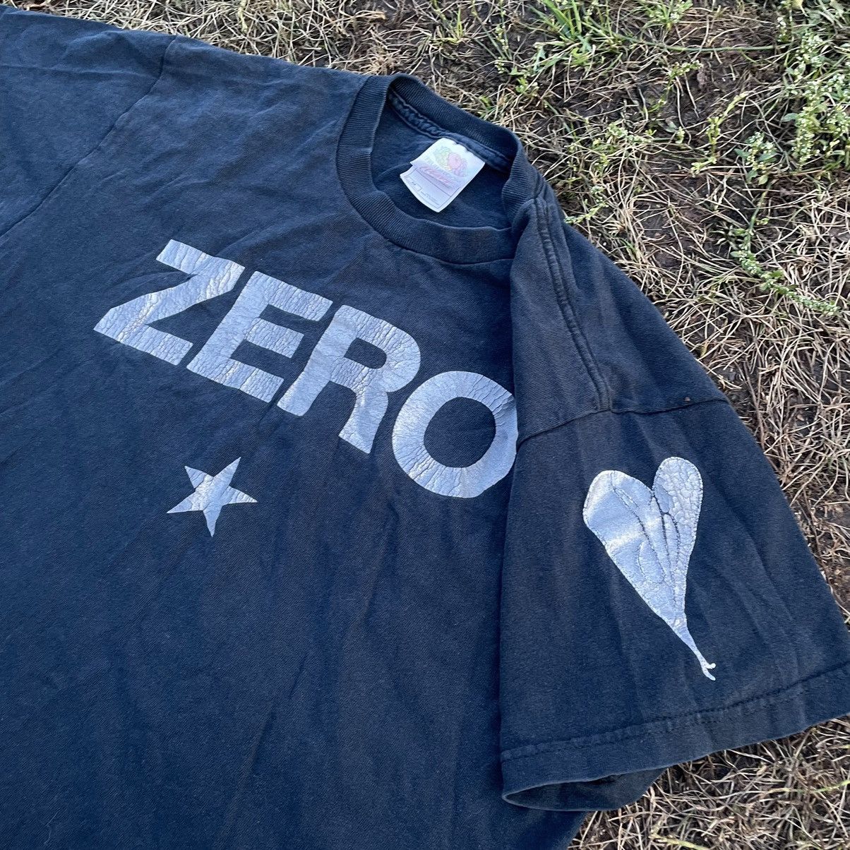 Vintage Vintage Y2K Zero Graphic Tee Streetwear Skate Dark Baggy M Size US M / EU 48-50 / 2 - 5 Thumbnail