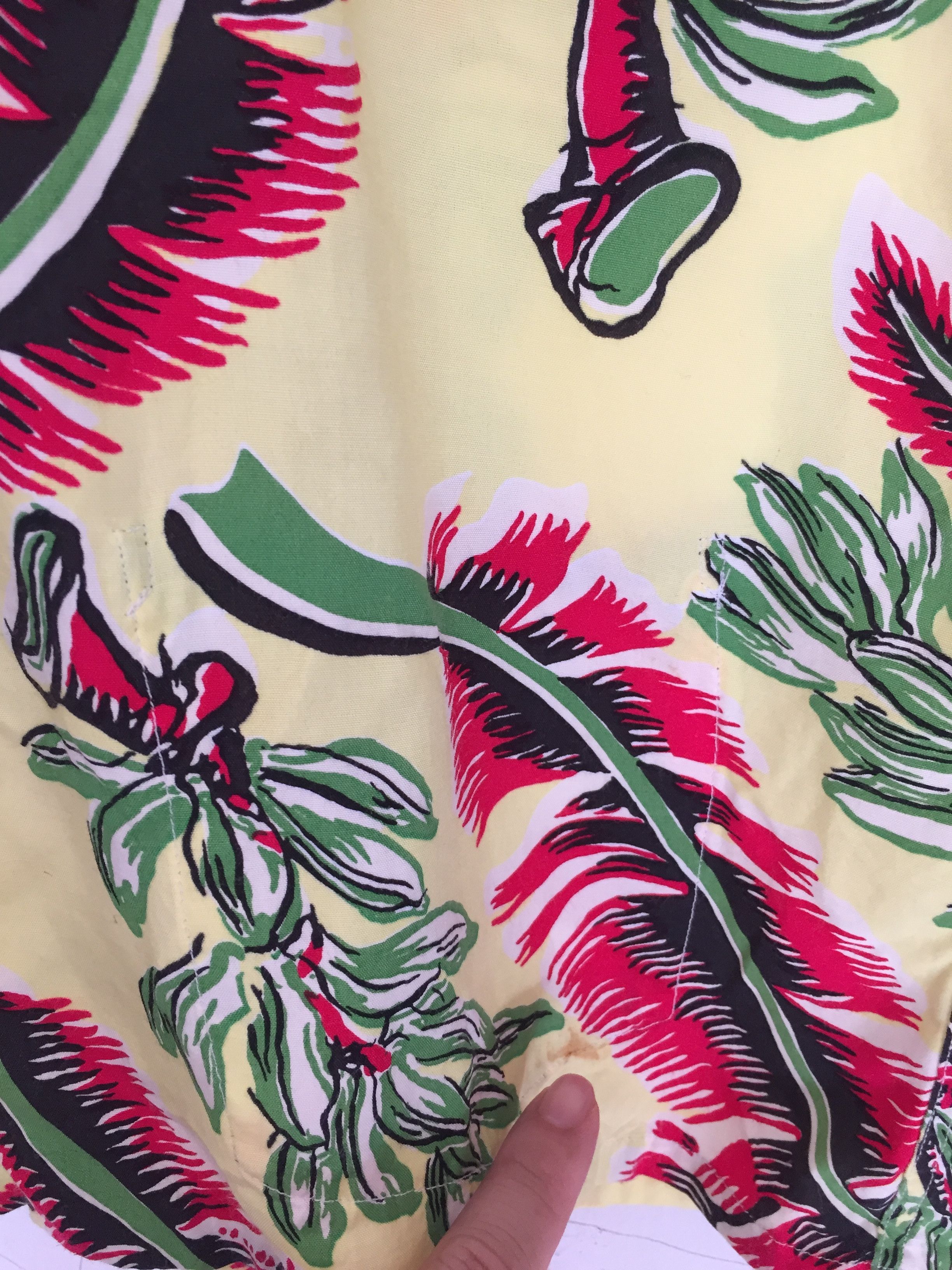 Blue Blue Japan × Orslow Vtg Blue Blue Japan aloha made by Seilin100% rayon shirt Size US S / EU 44-46 / 1 - 7 Thumbnail
