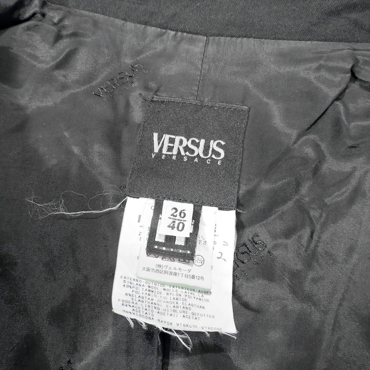Versace VERSUS VERSACE BLAZER JACKET Size S / US 4 / IT 40 - 4 Thumbnail