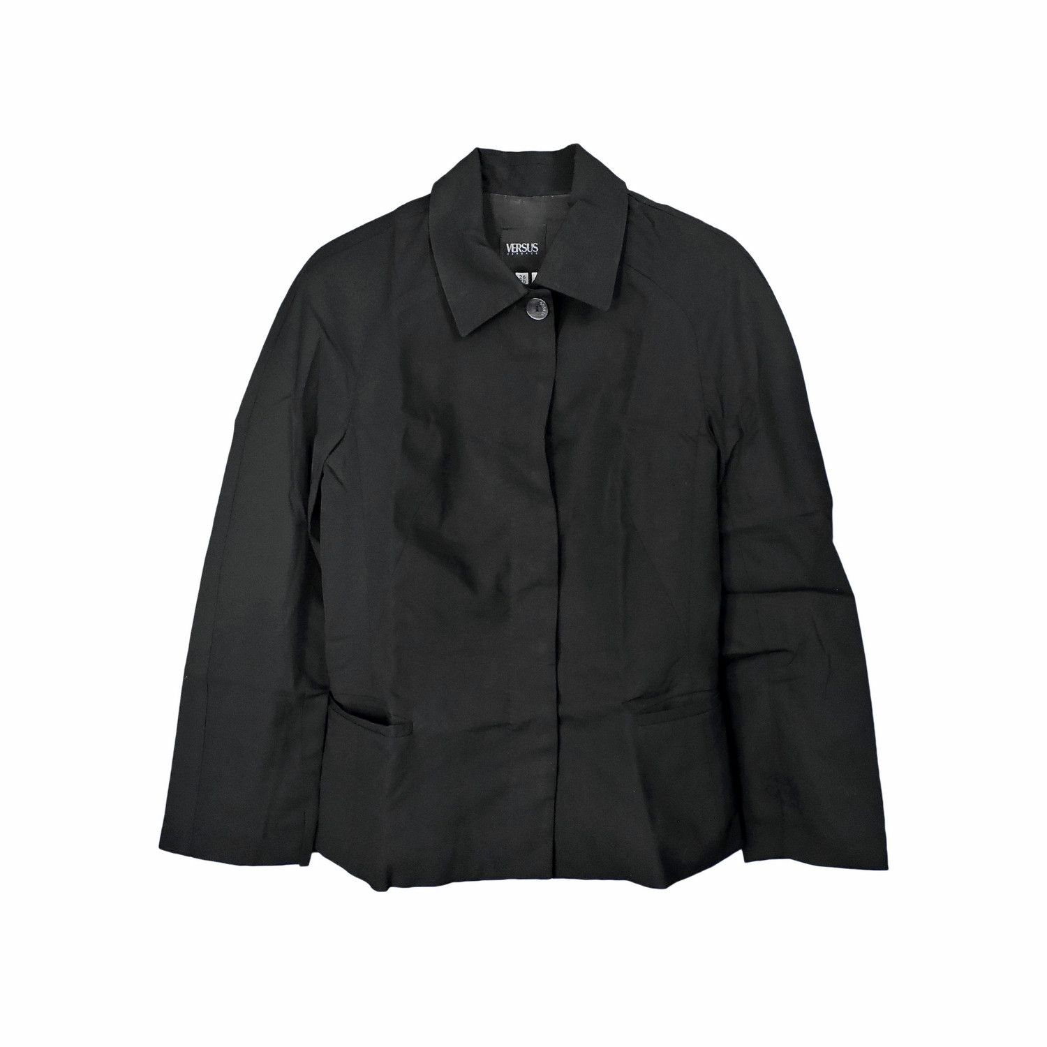 image of Versace Blazer in Black, Women's (Size Small)