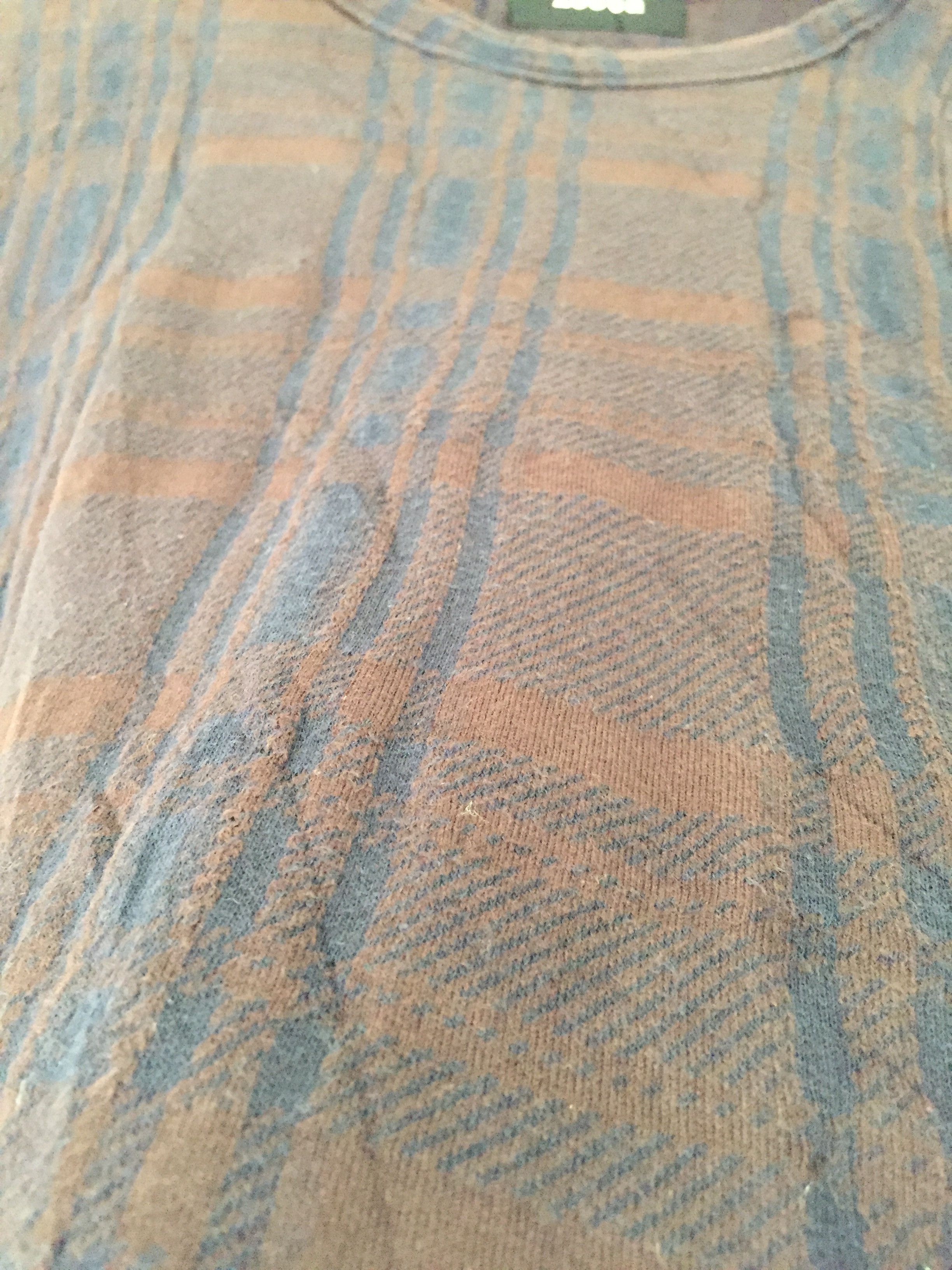 Zucca rayon navajo pattern asymmetrical split shirt Issey Miyake Size L / US 10 / IT 46 - 6 Thumbnail