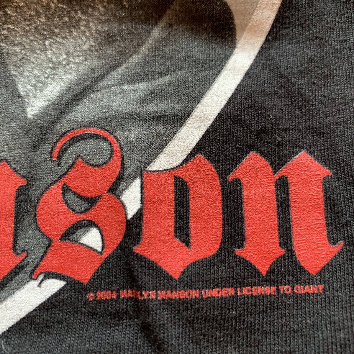 Band Tees Vintage 2004 Marilyn Manson Graphic Band T Shirt Medium Rare Size US M / EU 48-50 / 2 - 5 Thumbnail