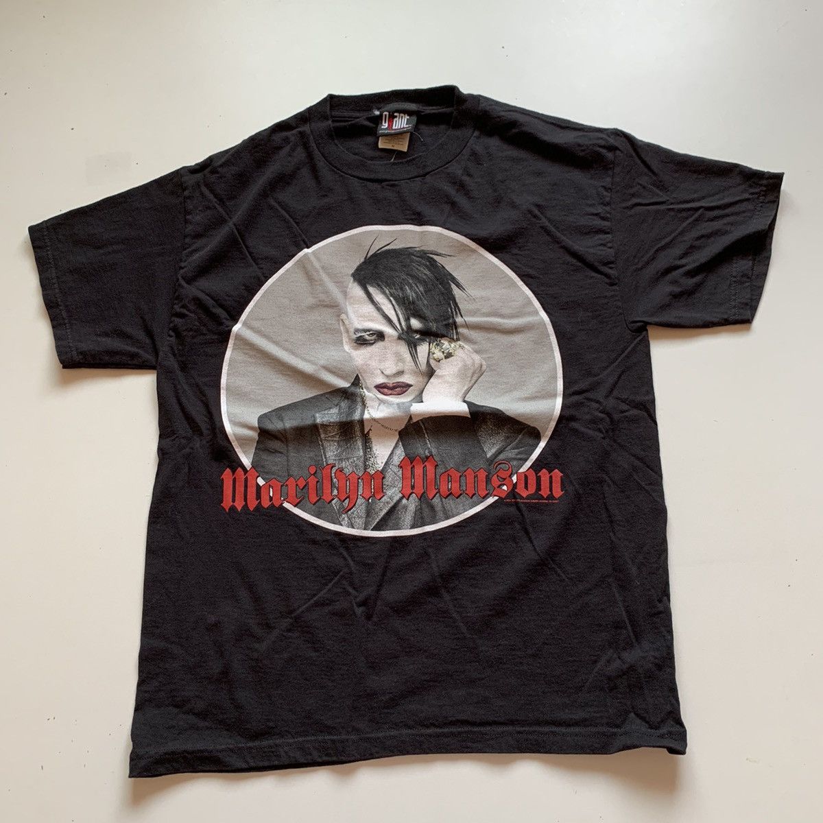 Band Tees Vintage 2004 Marilyn Manson Graphic Band T Shirt Medium Rare Size US M / EU 48-50 / 2 - 1 Thumbnail