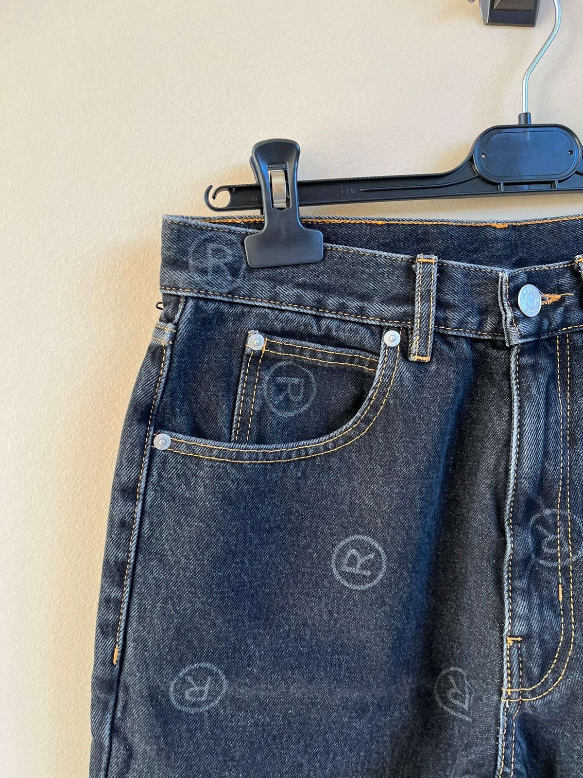 Martine Rose Straight Leg Jeans in Black Color Size US 30 / EU 46 - 5 Thumbnail