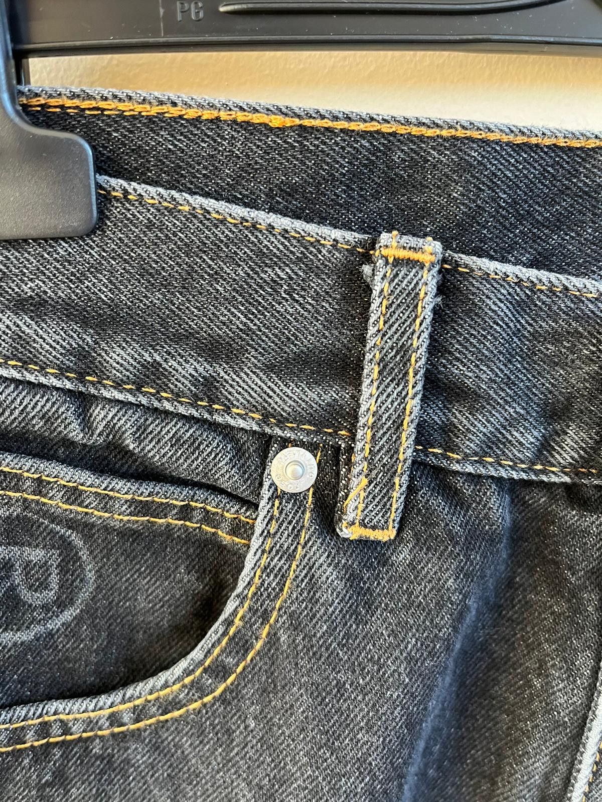 Martine Rose Straight Leg Jeans in Black Color Size US 30 / EU 46 - 10 Thumbnail