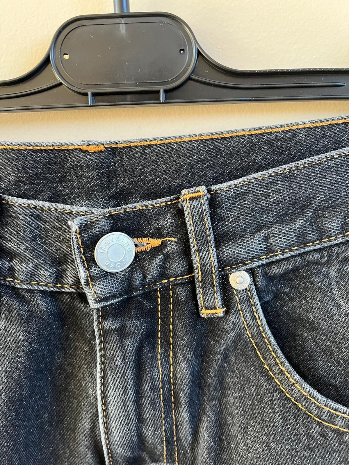 Martine Rose Straight Leg Jeans in Black Color Size US 30 / EU 46 - 11 Thumbnail