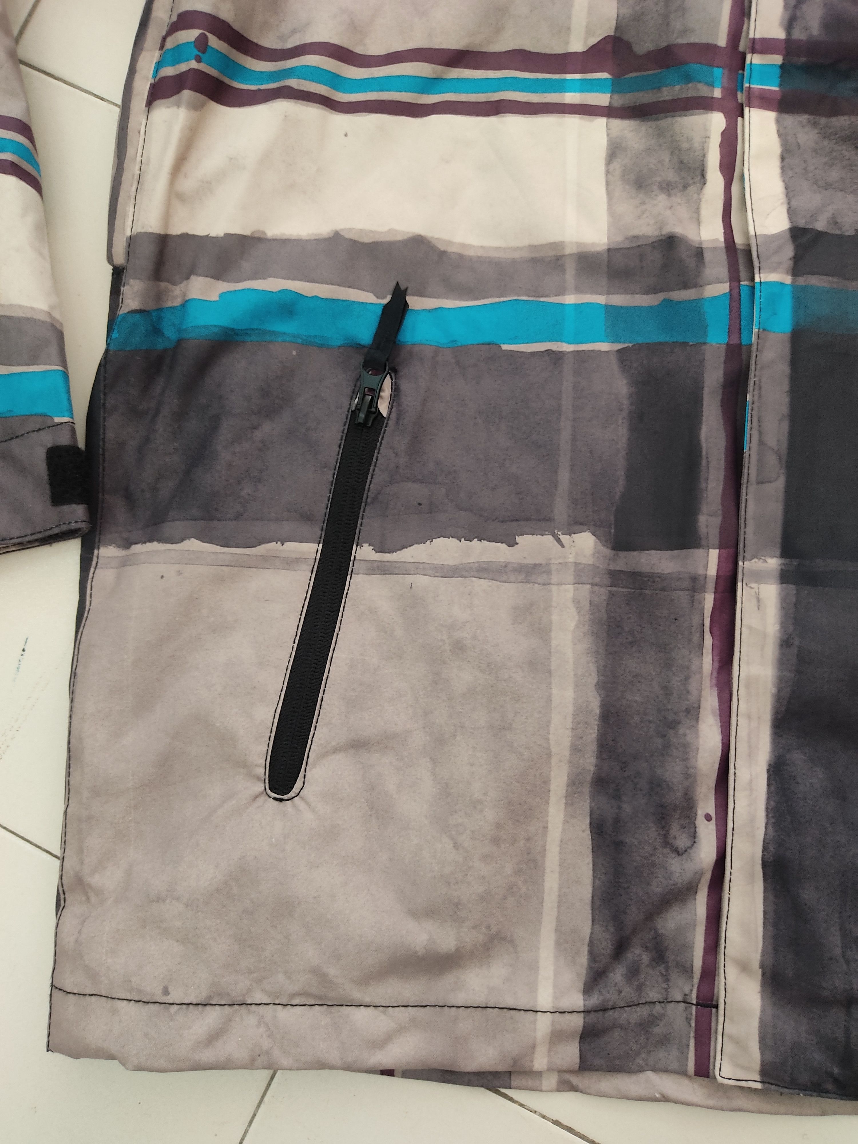 Quicksilver QuikSilver Checkered Utility Collection Hoodie Raincoat Size US XL / EU 56 / 4 - 9 Thumbnail