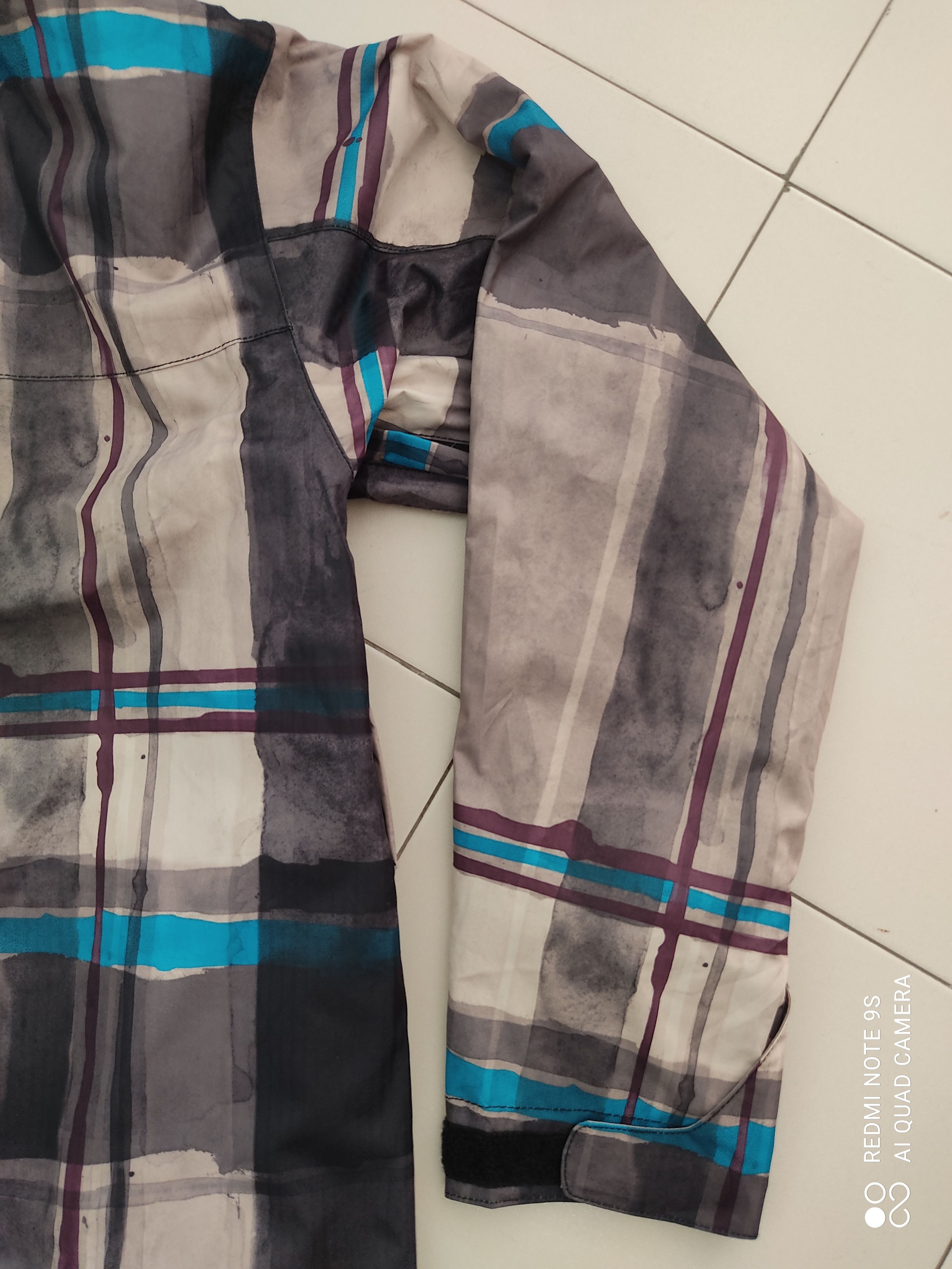 Quicksilver QuikSilver Checkered Utility Collection Hoodie Raincoat Size US XL / EU 56 / 4 - 20 Thumbnail