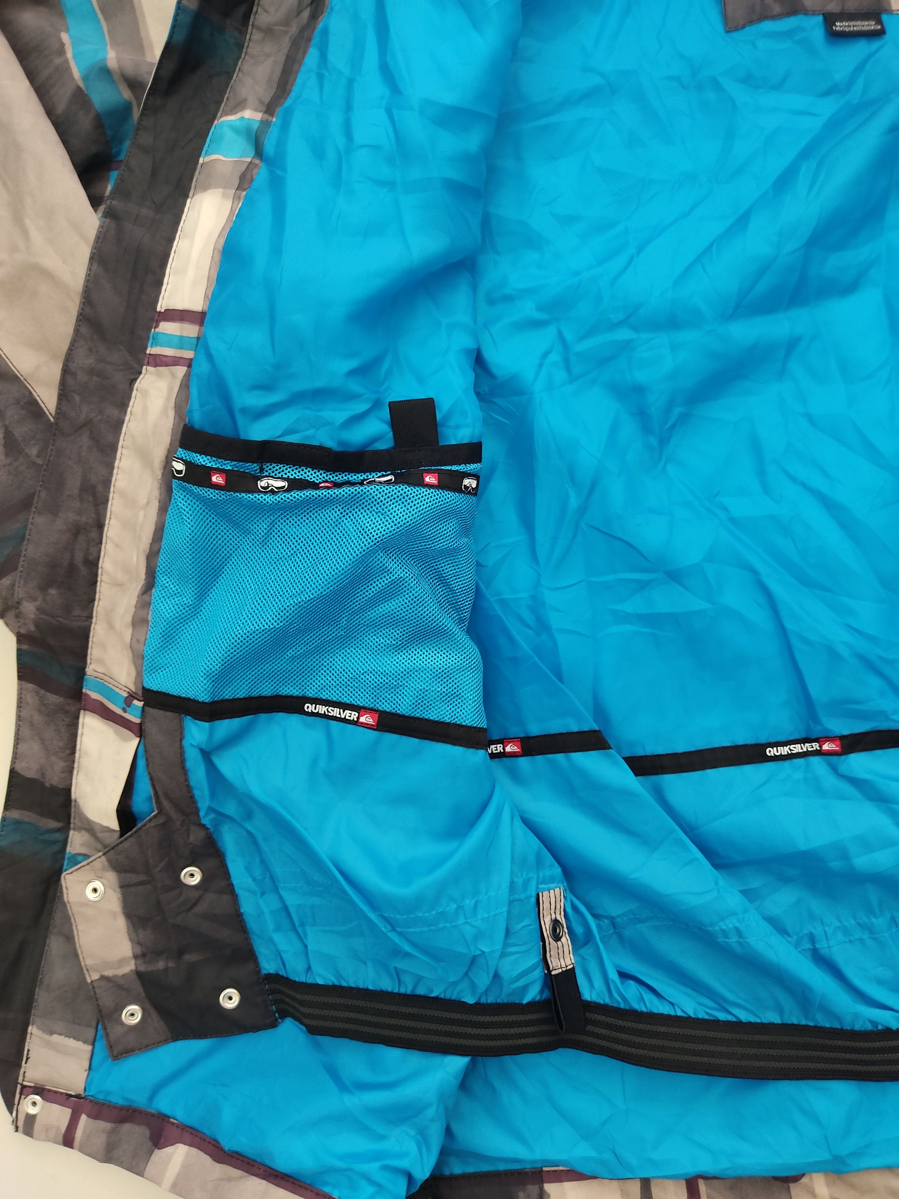 Quicksilver QuikSilver Checkered Utility Collection Hoodie Raincoat Size US XL / EU 56 / 4 - 14 Thumbnail