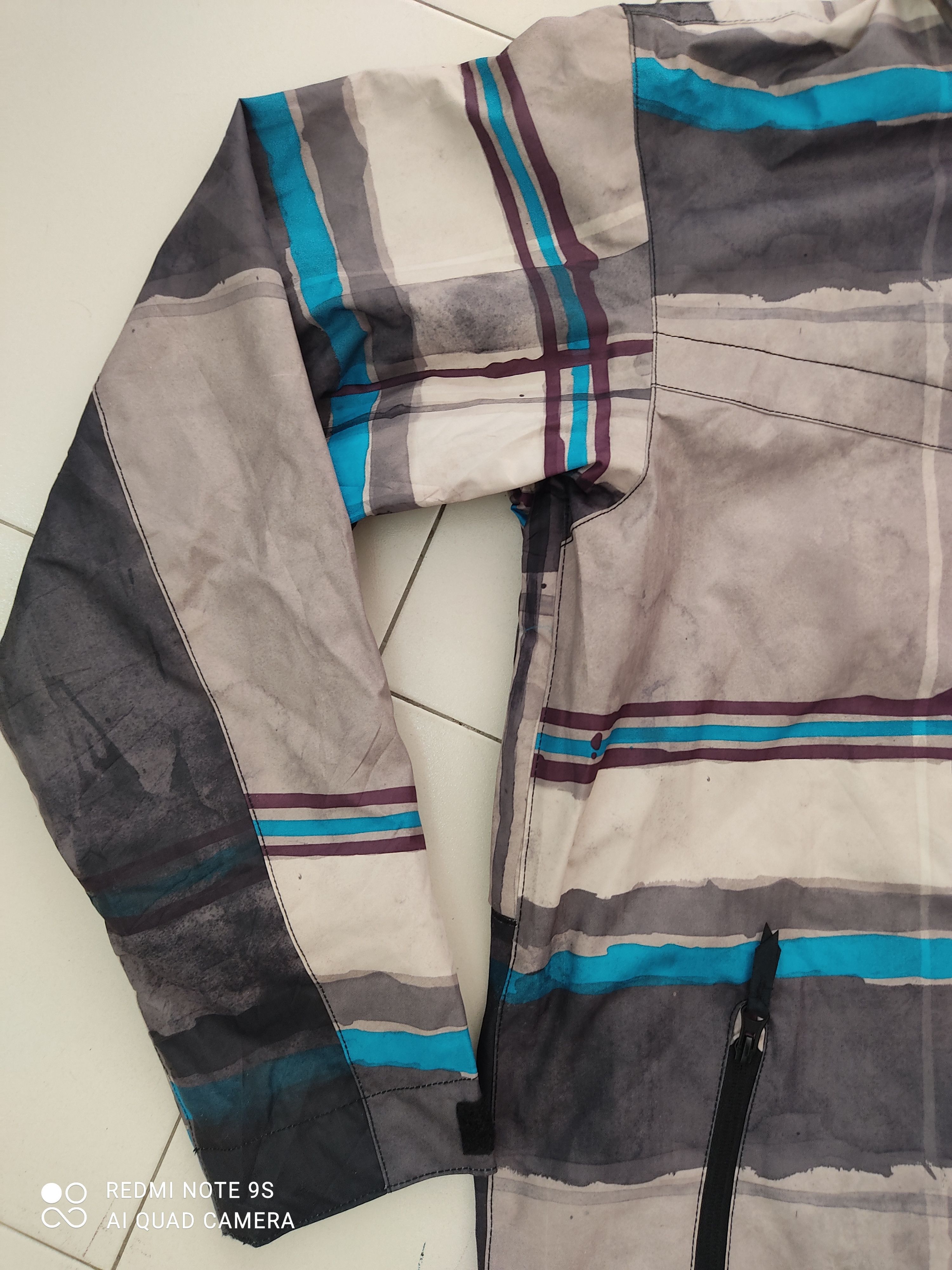 Quicksilver QuikSilver Checkered Utility Collection Hoodie Raincoat Size US XL / EU 56 / 4 - 3 Thumbnail