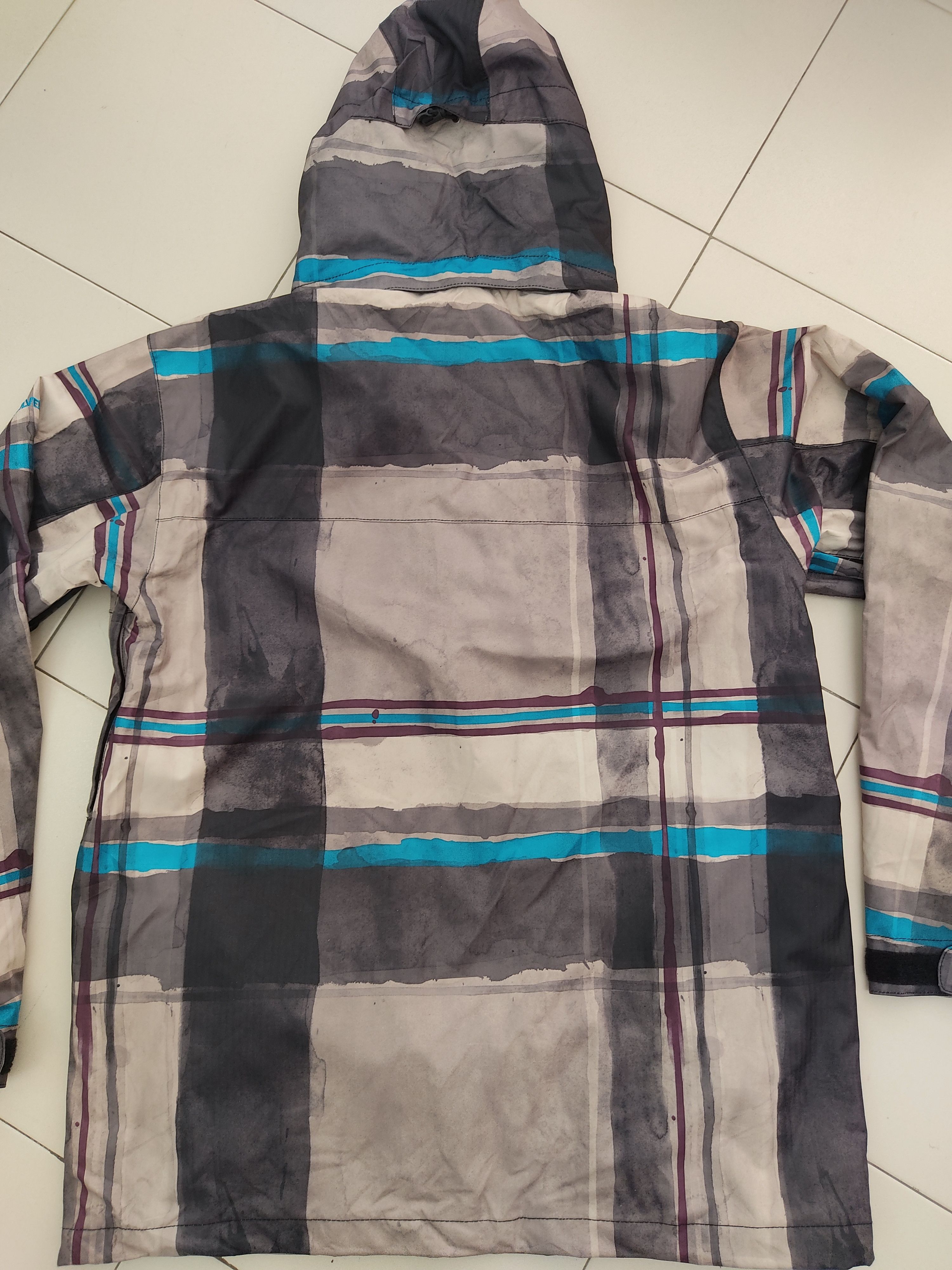 Quicksilver QuikSilver Checkered Utility Collection Hoodie Raincoat Size US XL / EU 56 / 4 - 19 Thumbnail