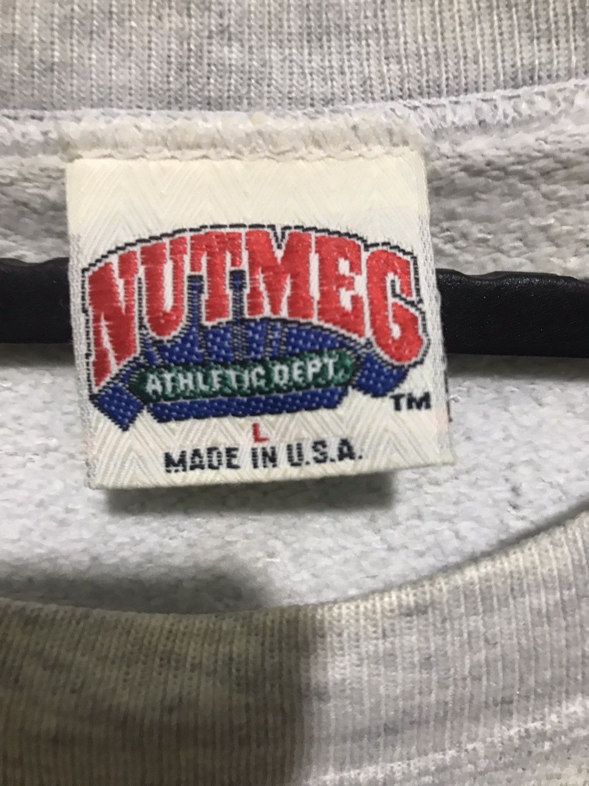 Nutmeg Nutmeg Sweatshirts spell out big logo IOWA STATE size L Size US L / EU 52-54 / 3 - 8 Thumbnail