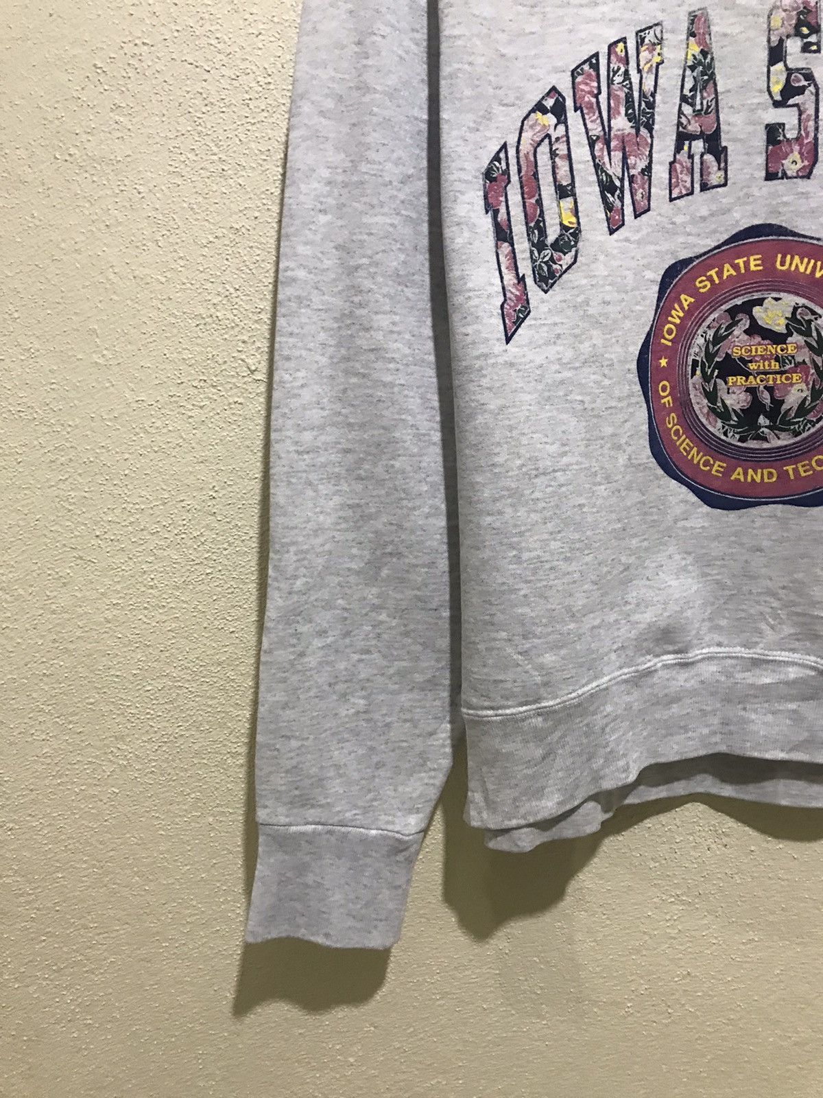 Nutmeg Nutmeg Sweatshirts spell out big logo IOWA STATE size L Size US L / EU 52-54 / 3 - 2 Thumbnail