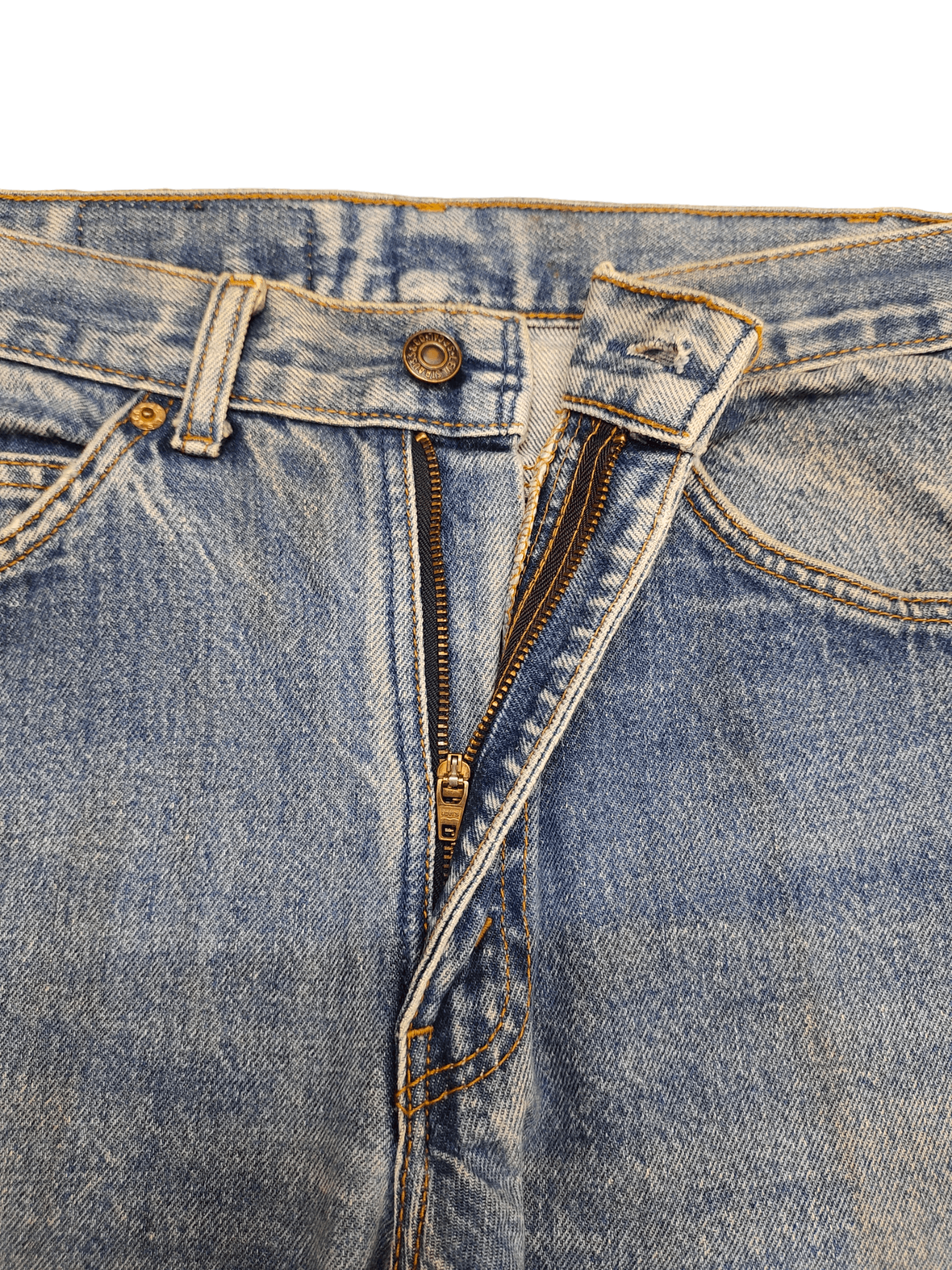 Levi's Vintage Levis 505 Orange Tag Stone Wash Jeans Streetwear Size US 30 / EU 46 - 17 Thumbnail