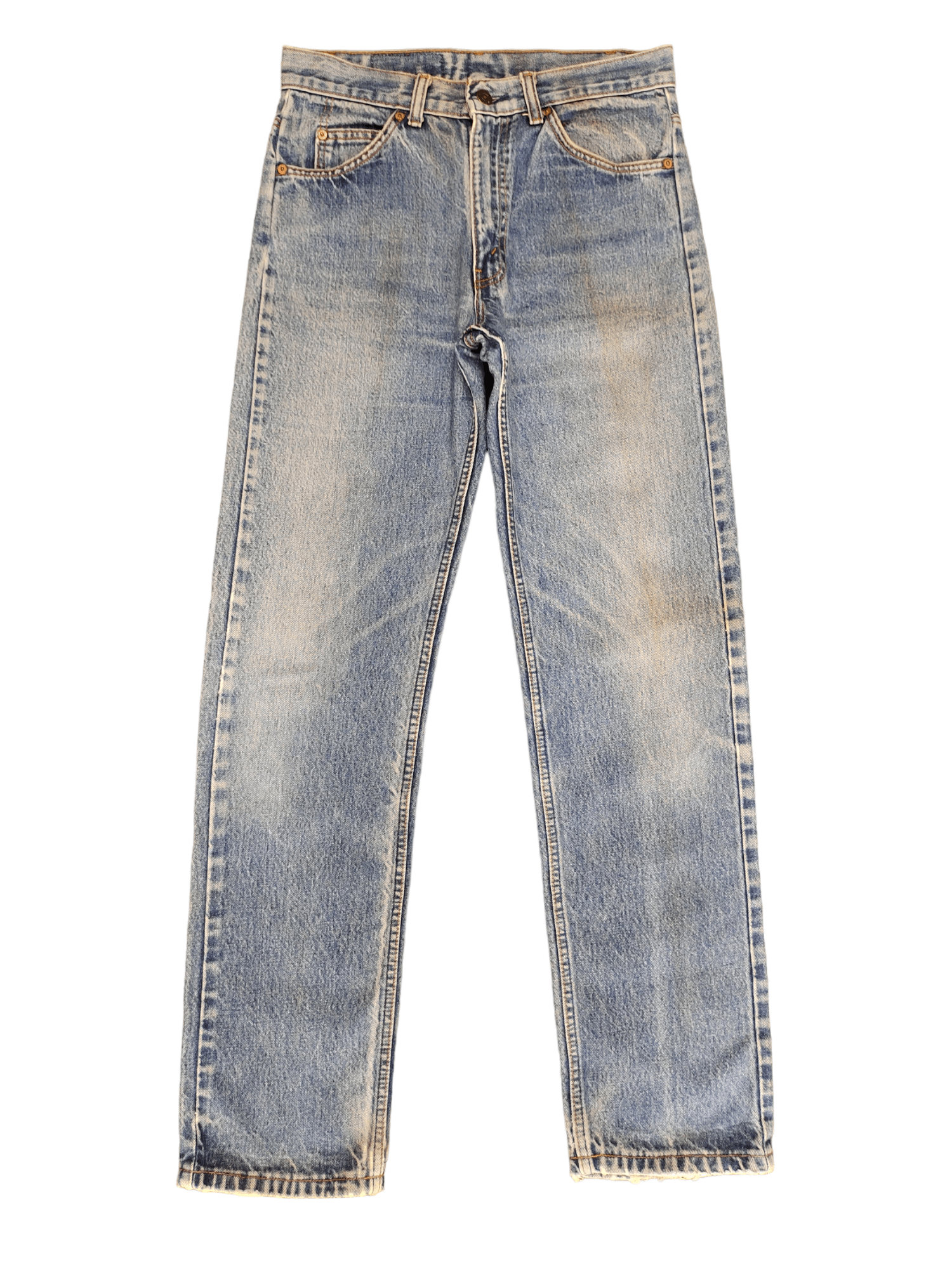 Levi's Vintage Levis 505 Orange Tag Stone Wash Jeans Streetwear Size US 30 / EU 46 - 9 Thumbnail