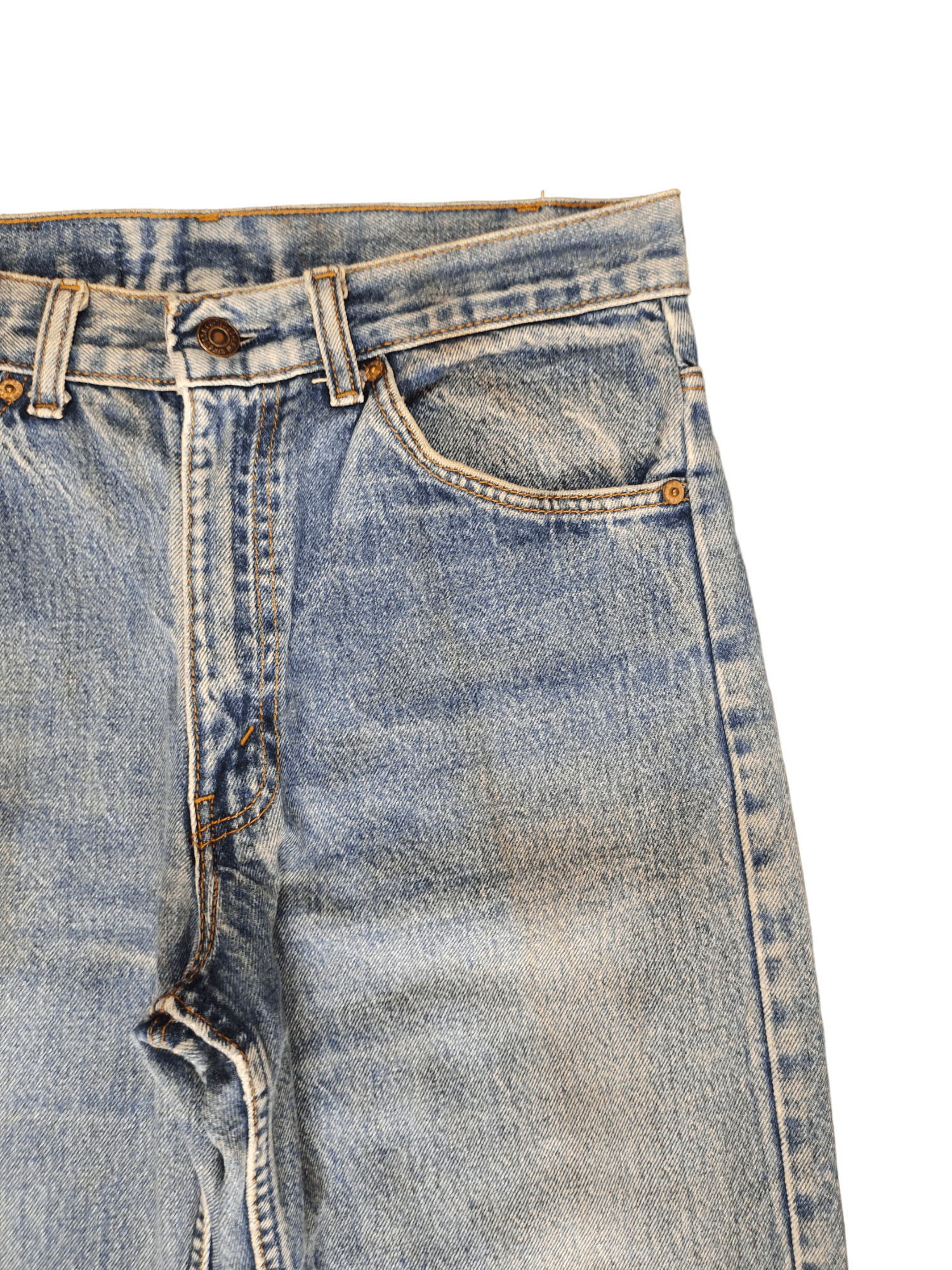 Levi's Vintage Levis 505 Orange Tag Stone Wash Jeans Streetwear Size US 30 / EU 46 - 13 Thumbnail