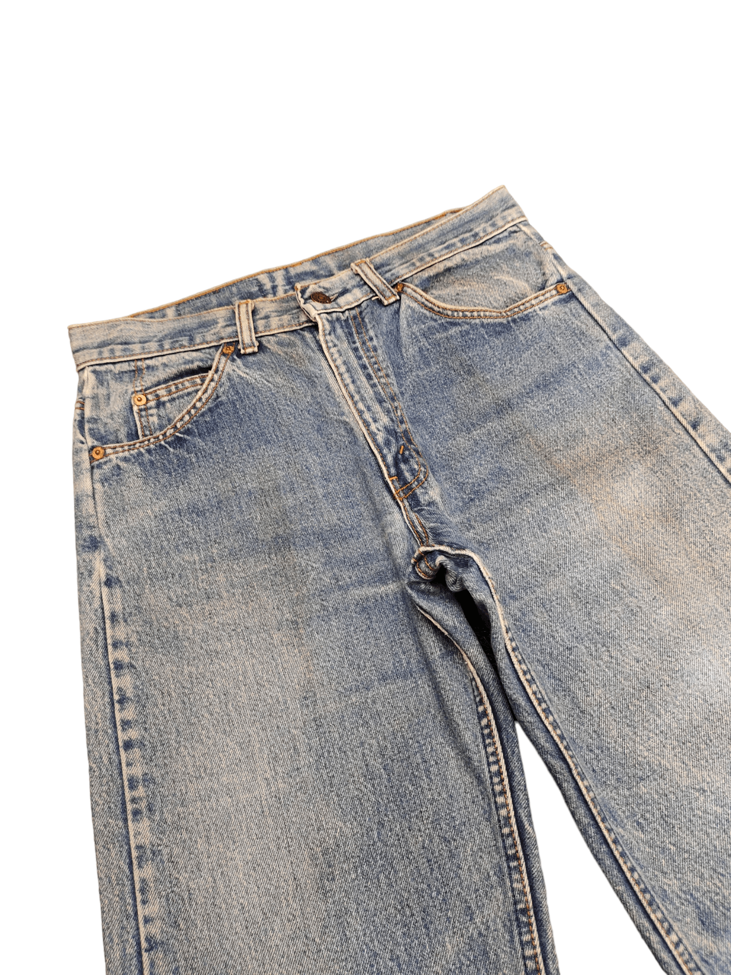 Levi's Vintage Levis 505 Orange Tag Stone Wash Jeans Streetwear Size US 30 / EU 46 - 11 Thumbnail