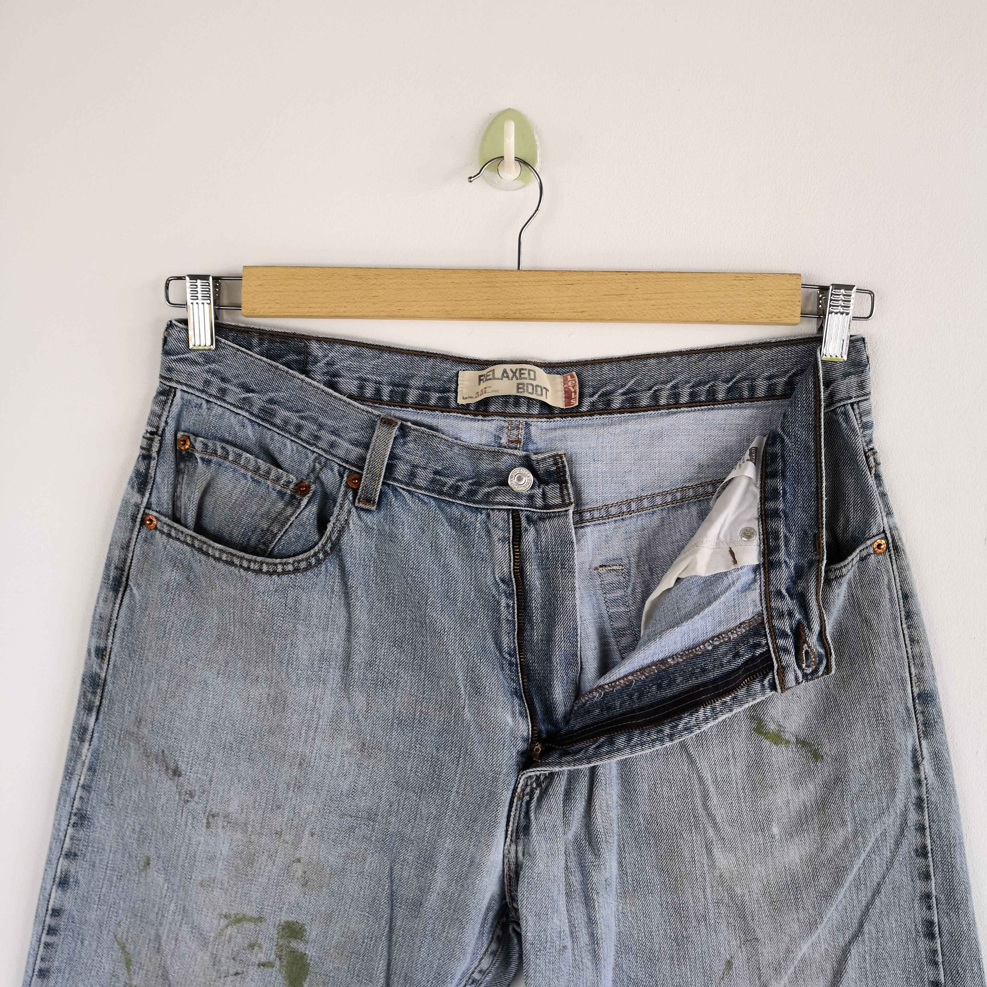 Levi's Vintage Levis Sun Faded Jeans Levi's 557 Dirty Cutoff Denim Size US 34 / EU 50 - 9 Thumbnail